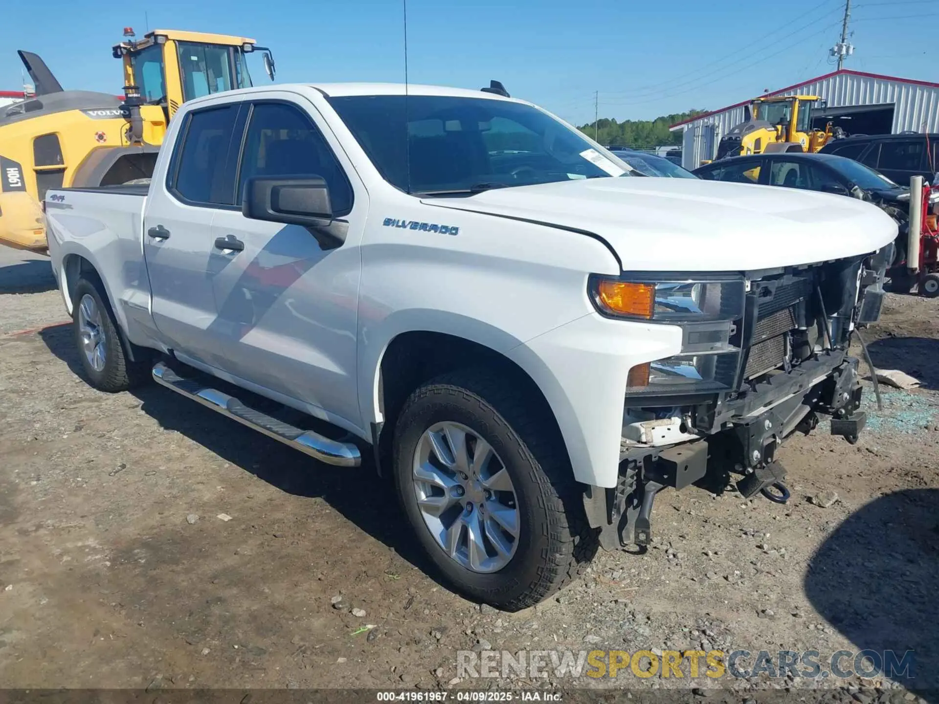 1 Photograph of a damaged car 1GCRYBEF8LZ281067 CHEVROLET SILVERADO 1500 2020
