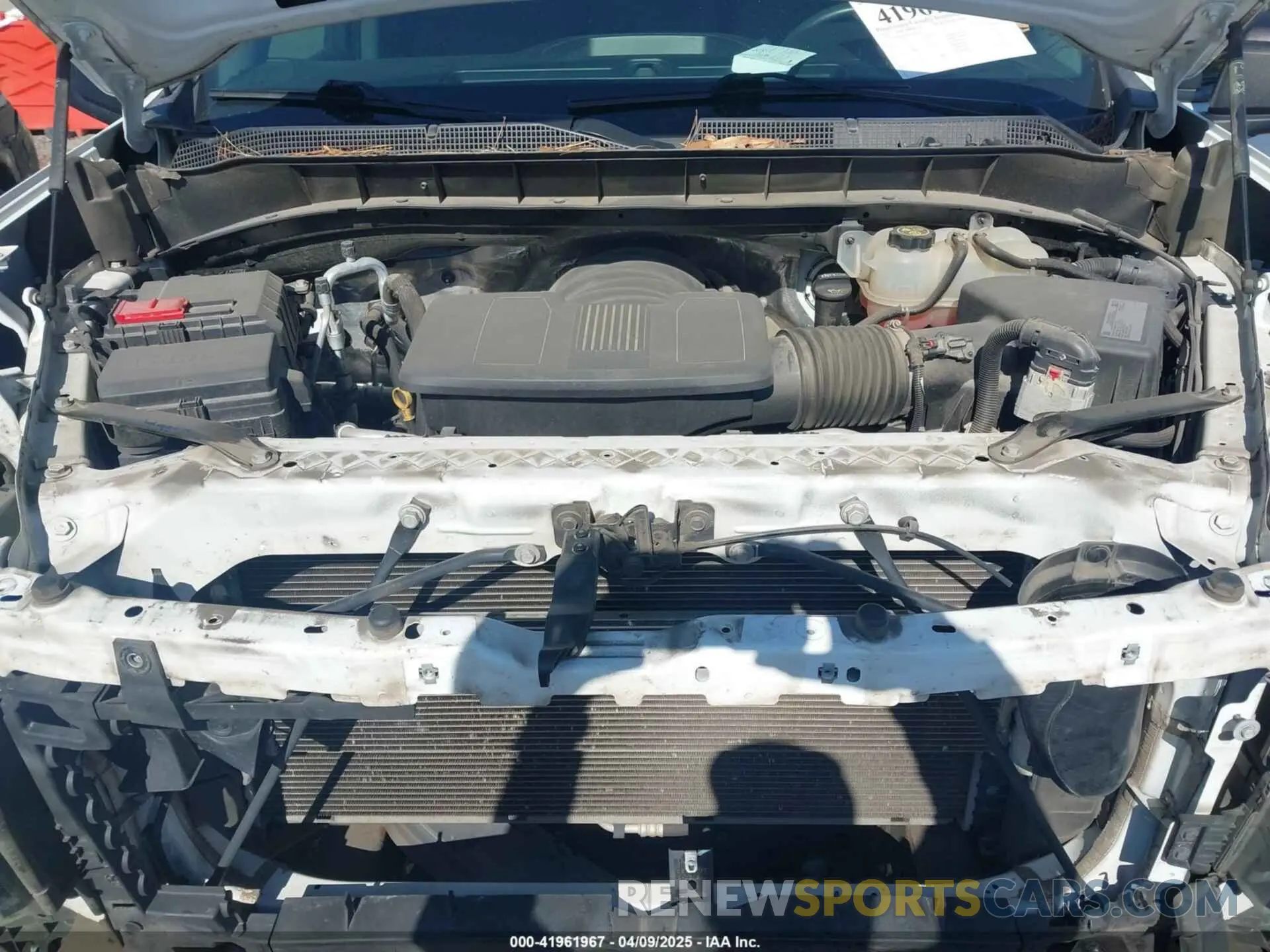 10 Photograph of a damaged car 1GCRYBEF8LZ281067 CHEVROLET SILVERADO 1500 2020