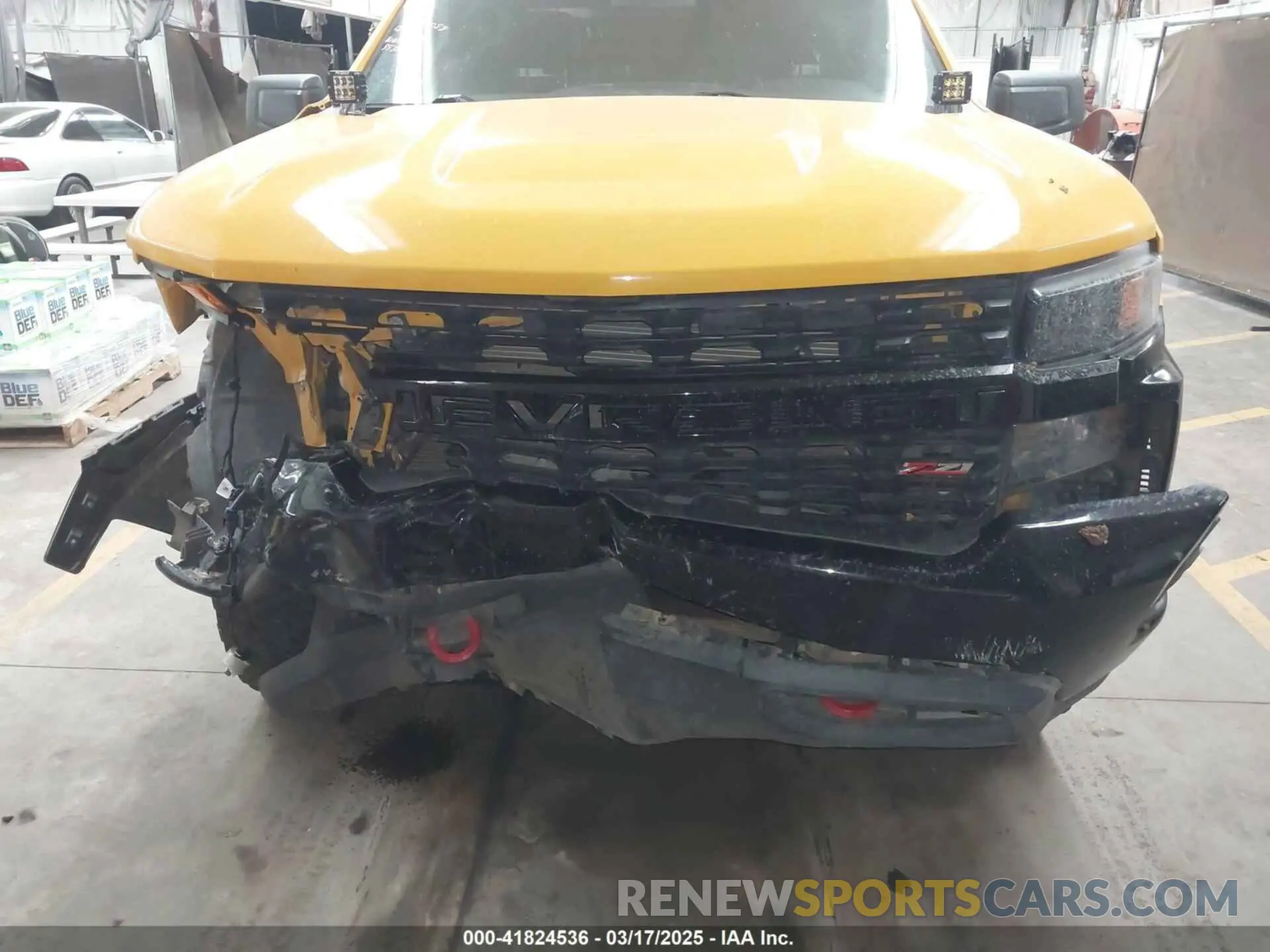 6 Photograph of a damaged car 1GCRYCEF3LZ255532 CHEVROLET SILVERADO 1500 2020