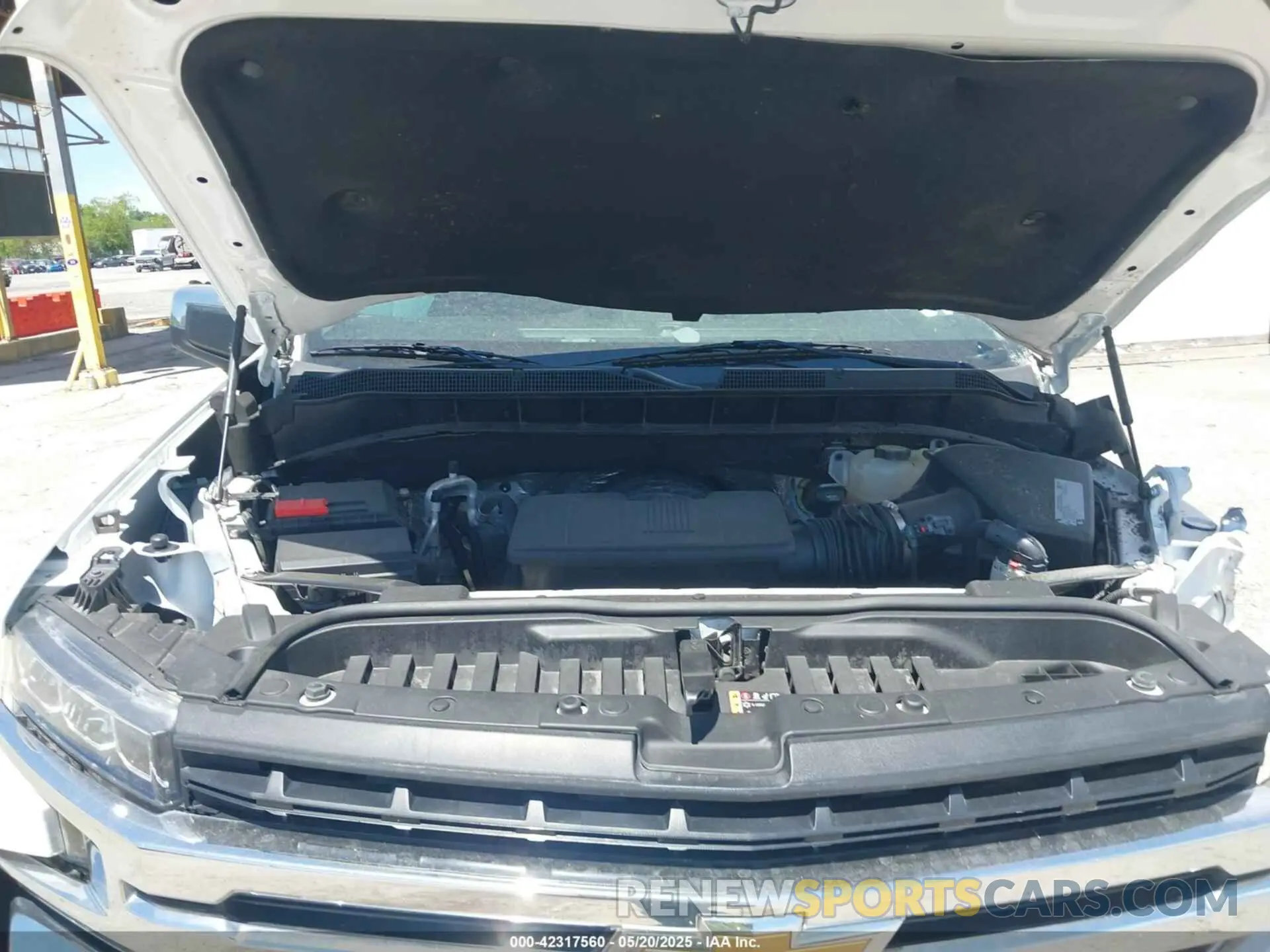 10 Photograph of a damaged car 1GCRYDED2LZ151165 CHEVROLET SILVERADO 1500 2020