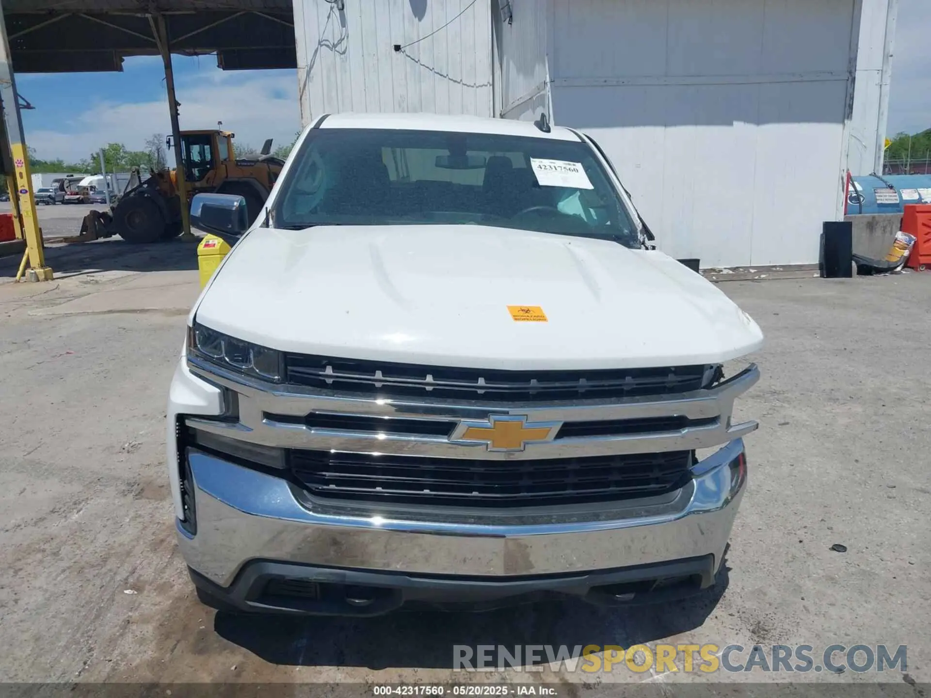 11 Photograph of a damaged car 1GCRYDED2LZ151165 CHEVROLET SILVERADO 1500 2020