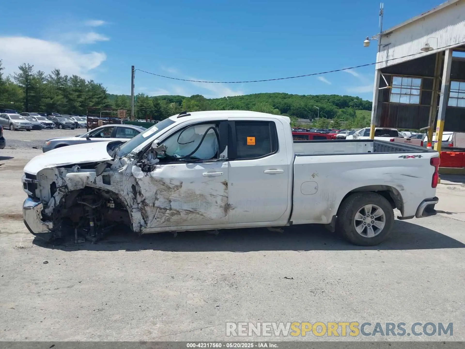 13 Photograph of a damaged car 1GCRYDED2LZ151165 CHEVROLET SILVERADO 1500 2020