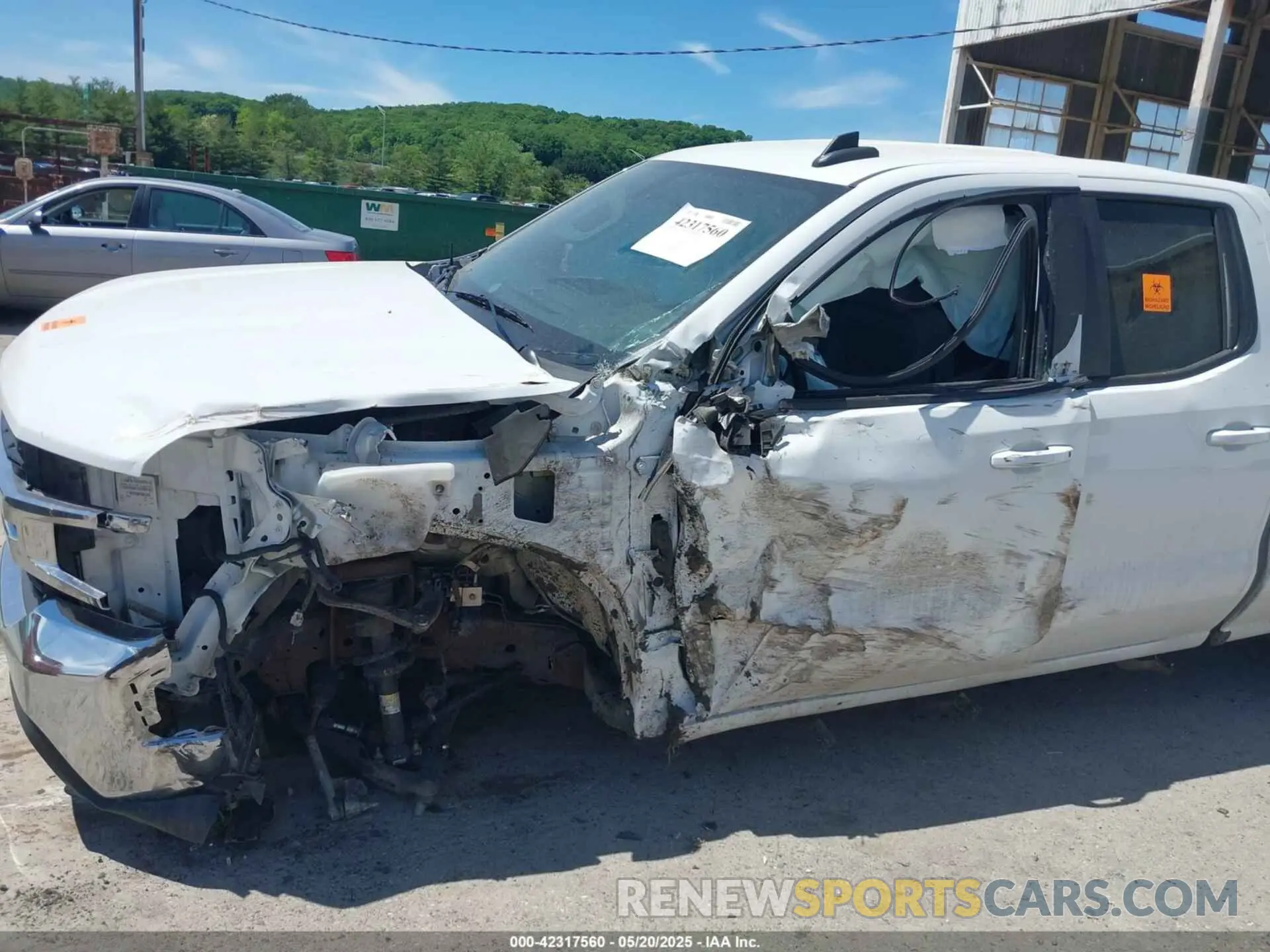 6 Photograph of a damaged car 1GCRYDED2LZ151165 CHEVROLET SILVERADO 1500 2020