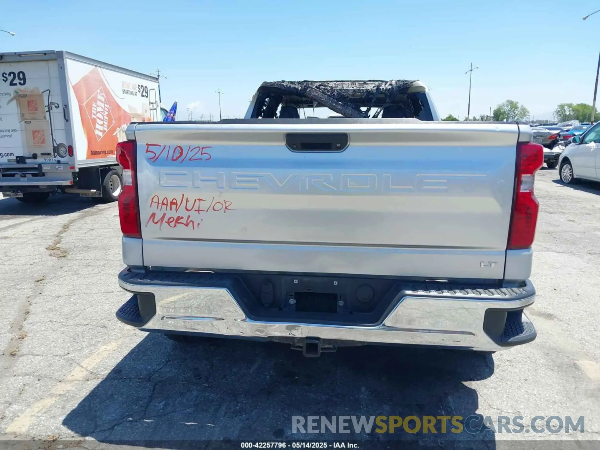 15 Photograph of a damaged car 1GCRYDED3LZ170940 CHEVROLET SILVERADO 1500 2020
