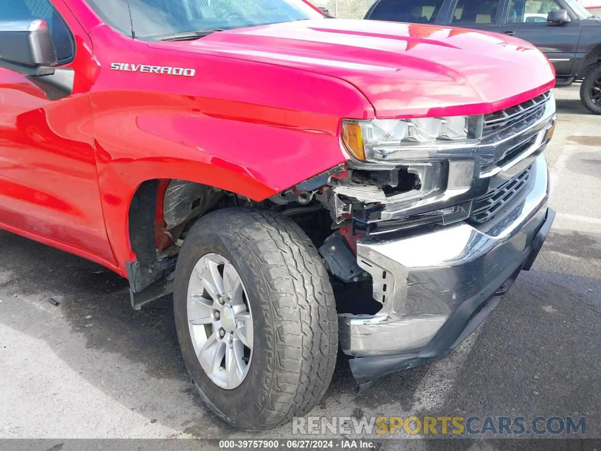 6 Photograph of a damaged car 1GCRYDED3LZ173515 CHEVROLET SILVERADO 1500 2020