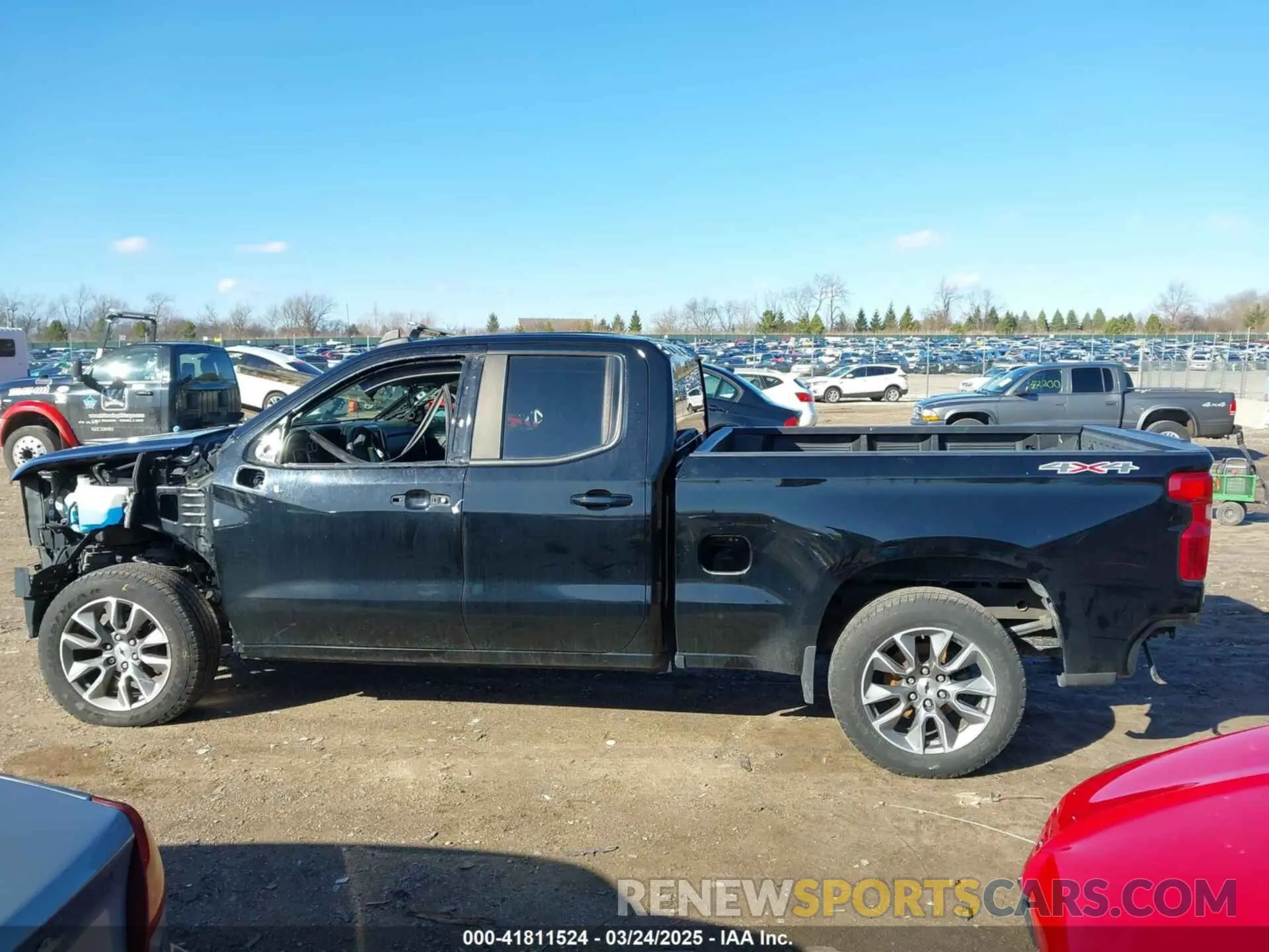 15 Photograph of a damaged car 1GCRYDED3LZ197300 CHEVROLET SILVERADO 1500 2020