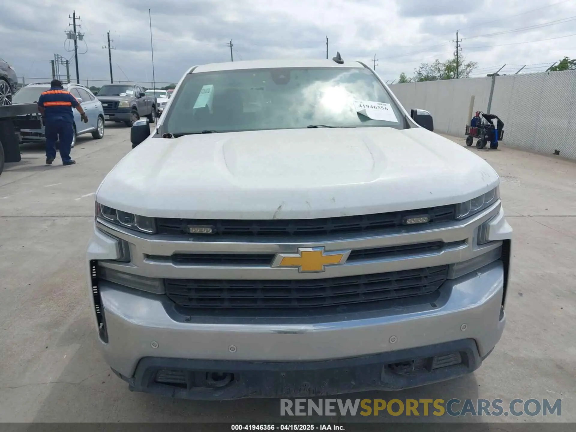 12 Photograph of a damaged car 1GCRYDED4LZ192137 CHEVROLET SILVERADO 1500 2020