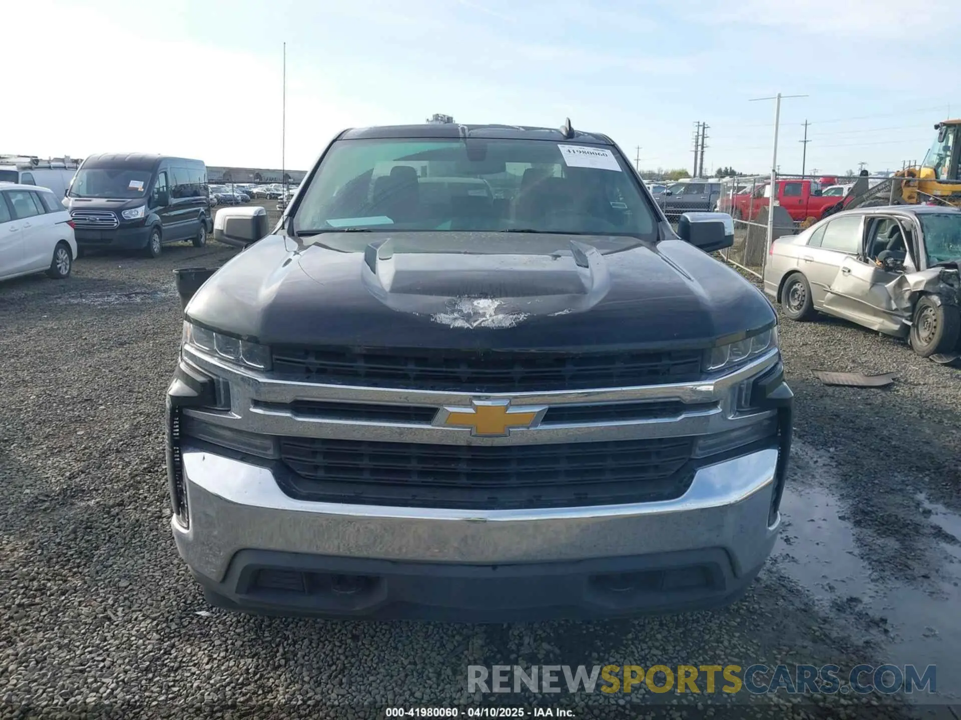 12 Photograph of a damaged car 1GCRYDED5LZ168445 CHEVROLET SILVERADO 1500 2020