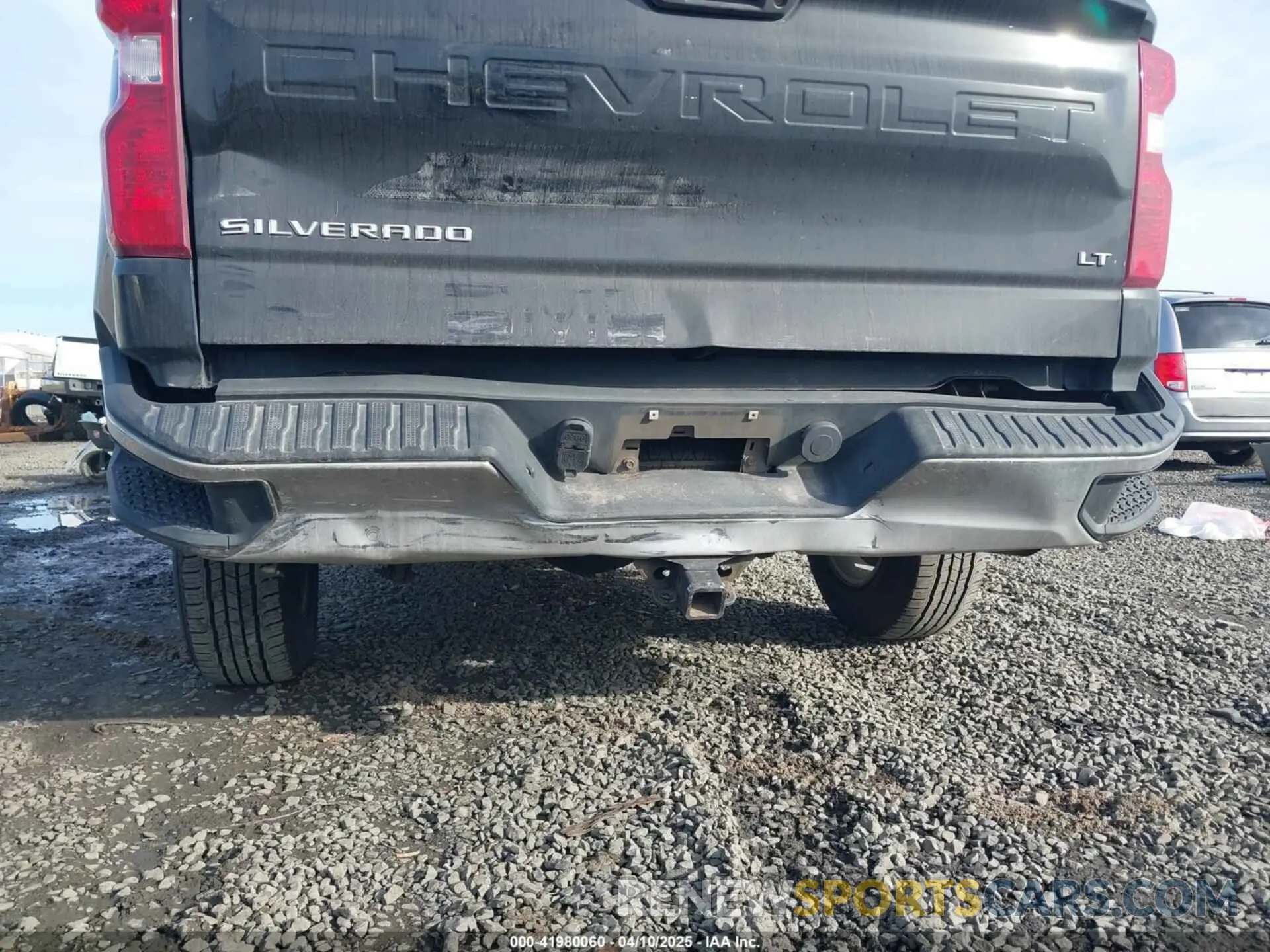 6 Photograph of a damaged car 1GCRYDED5LZ168445 CHEVROLET SILVERADO 1500 2020