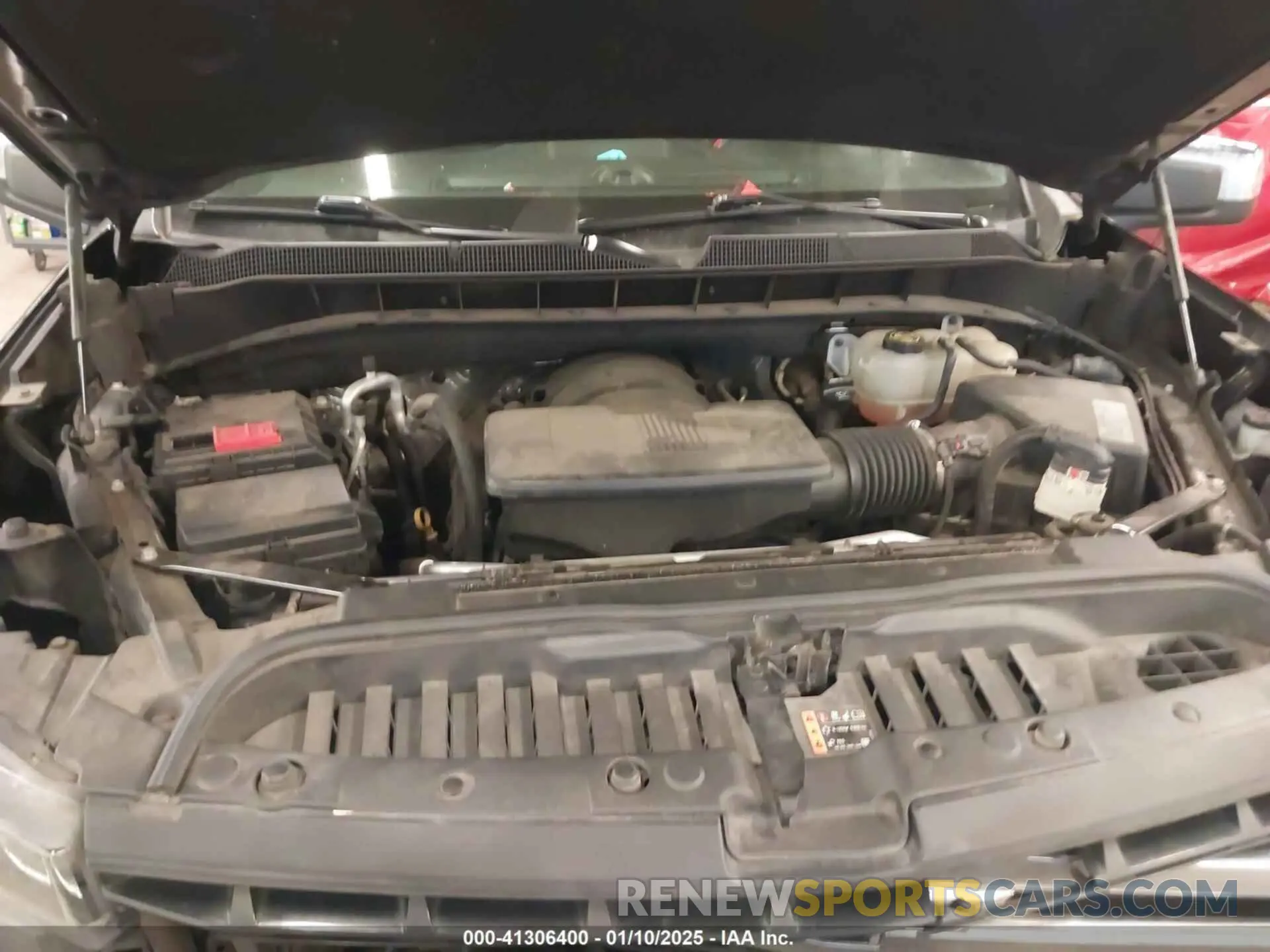 10 Photograph of a damaged car 1GCRYDED9LZ130393 CHEVROLET SILVERADO 1500 2020