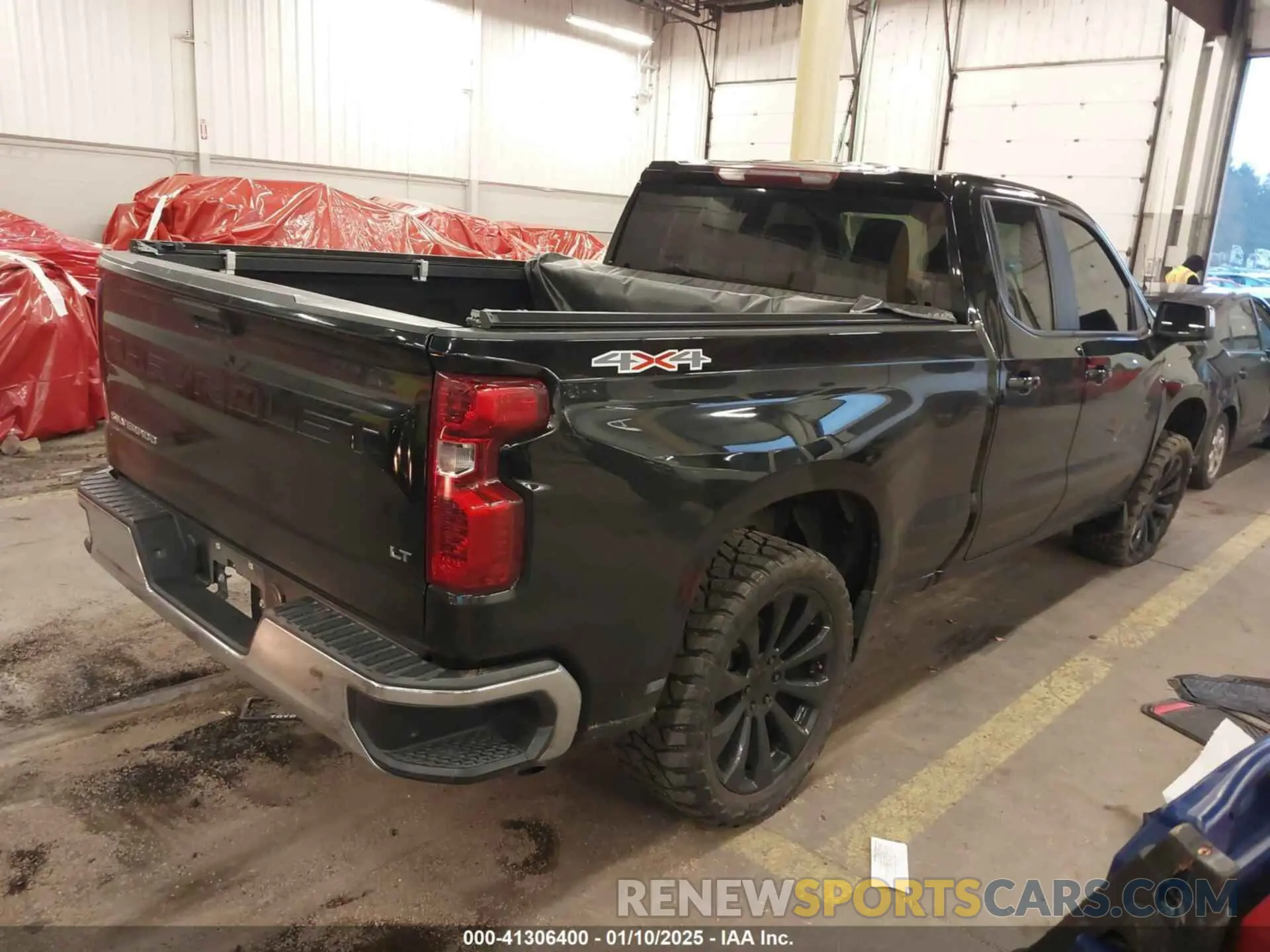 4 Photograph of a damaged car 1GCRYDED9LZ130393 CHEVROLET SILVERADO 1500 2020