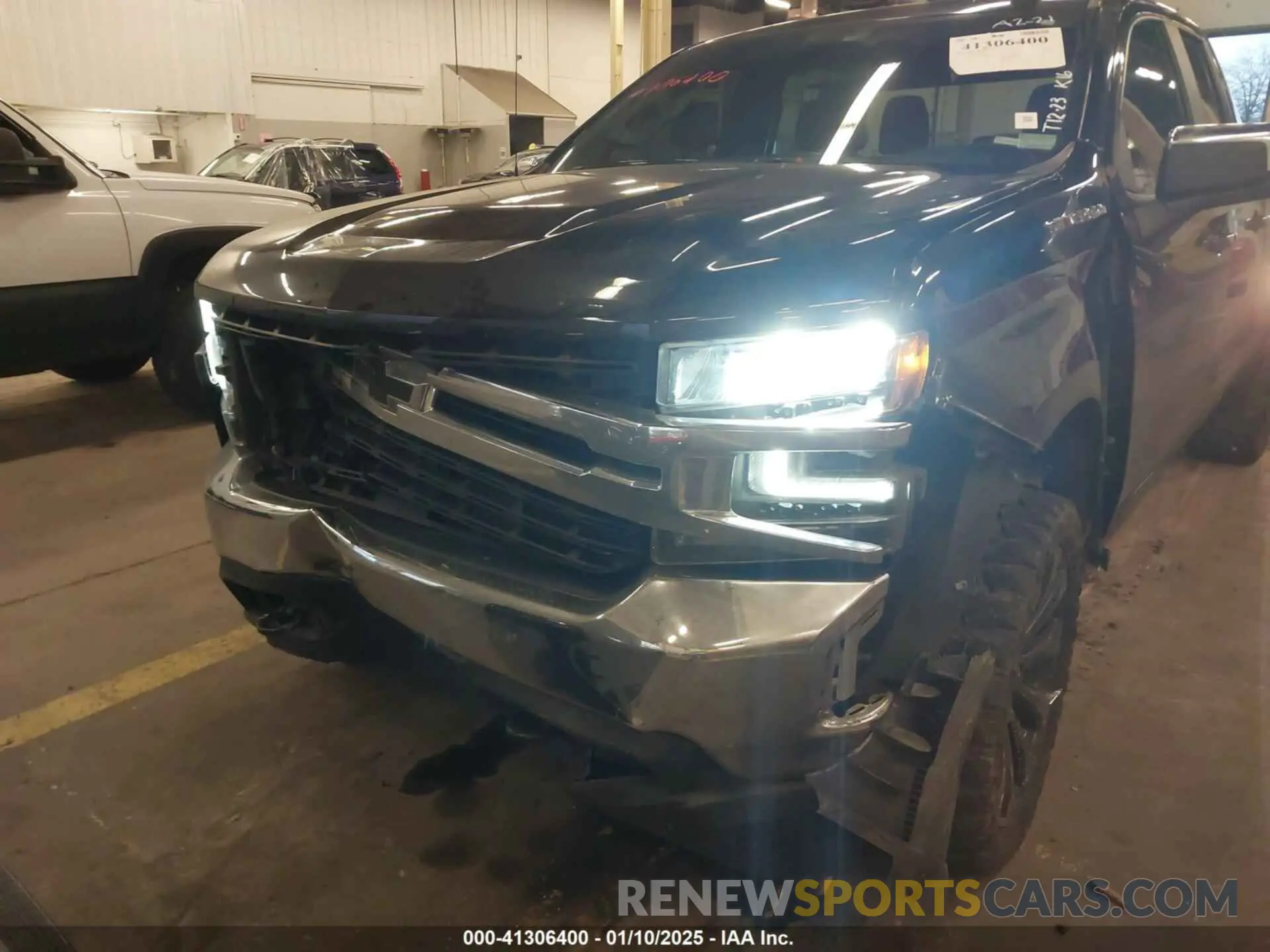 6 Photograph of a damaged car 1GCRYDED9LZ130393 CHEVROLET SILVERADO 1500 2020