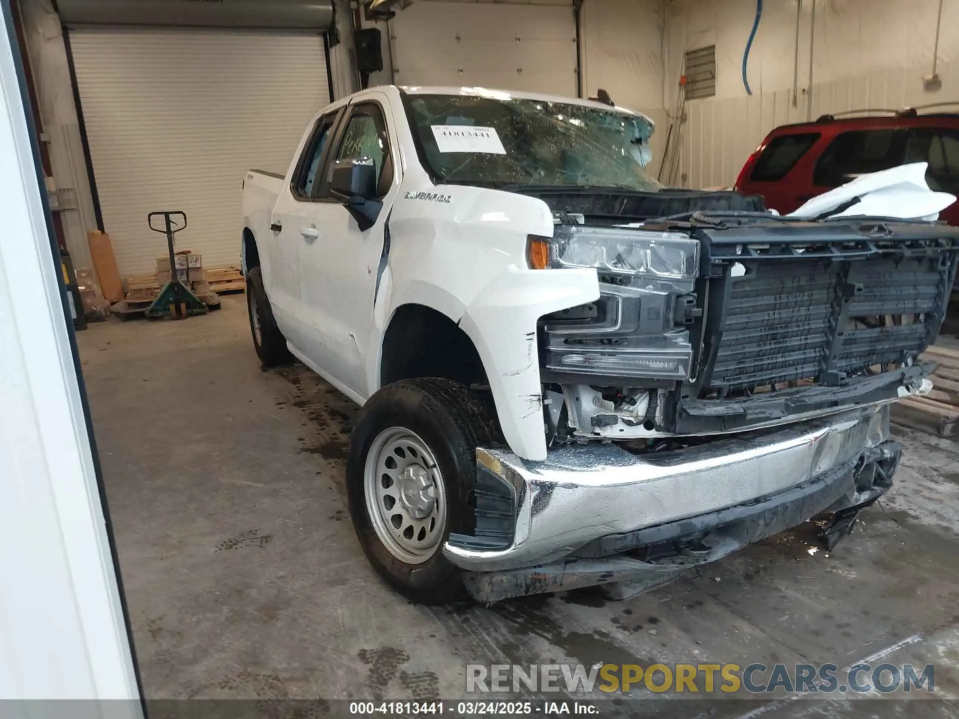 1 Photograph of a damaged car 1GCRYDED9LZ166441 CHEVROLET SILVERADO 1500 2020