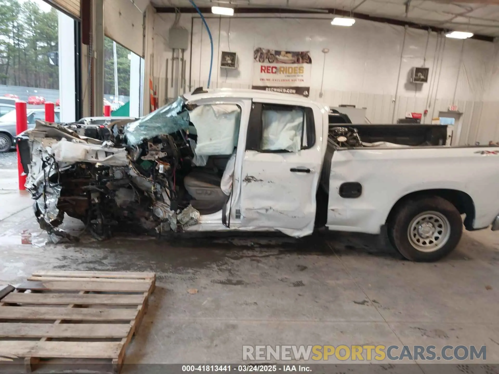 13 Photograph of a damaged car 1GCRYDED9LZ166441 CHEVROLET SILVERADO 1500 2020