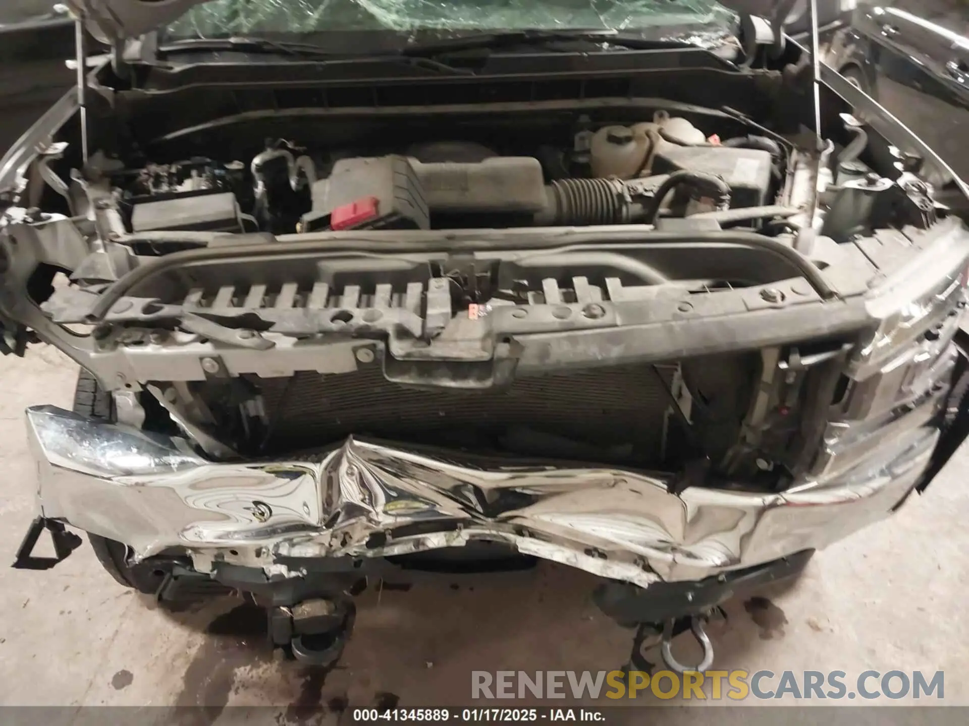 10 Photograph of a damaged car 1GCRYDED9LZ287504 CHEVROLET SILVERADO 1500 2020