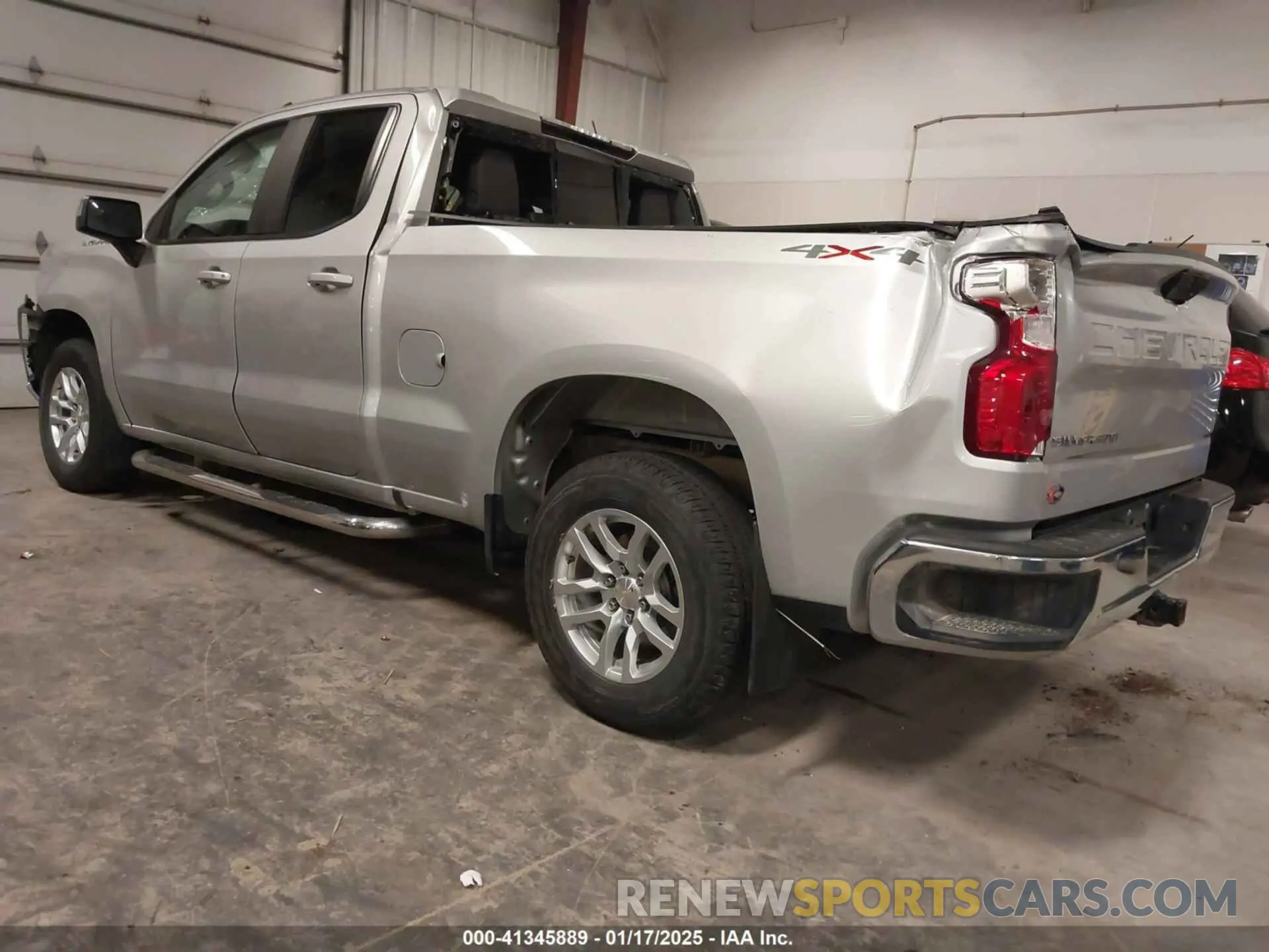 3 Photograph of a damaged car 1GCRYDED9LZ287504 CHEVROLET SILVERADO 1500 2020