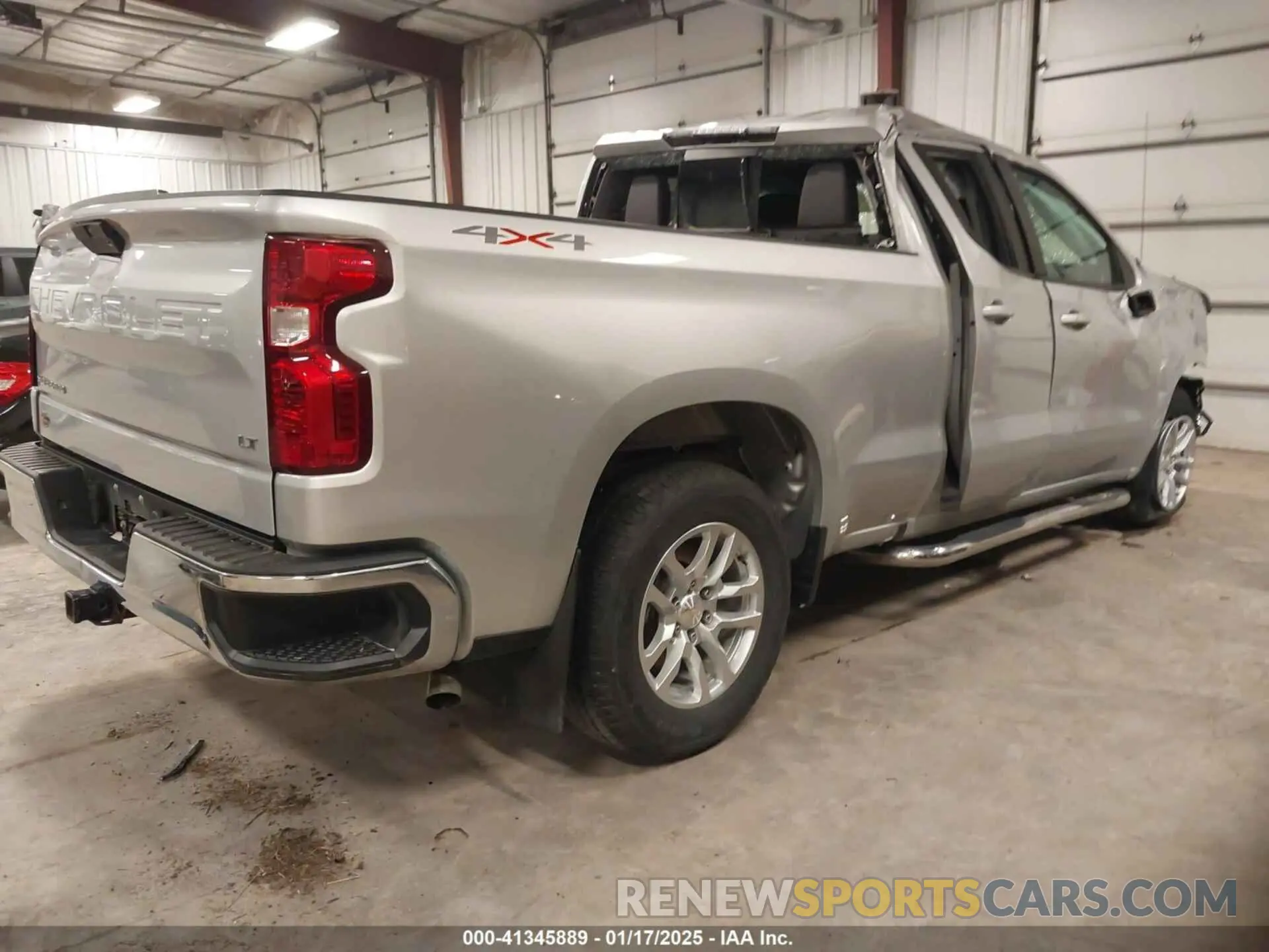 4 Photograph of a damaged car 1GCRYDED9LZ287504 CHEVROLET SILVERADO 1500 2020