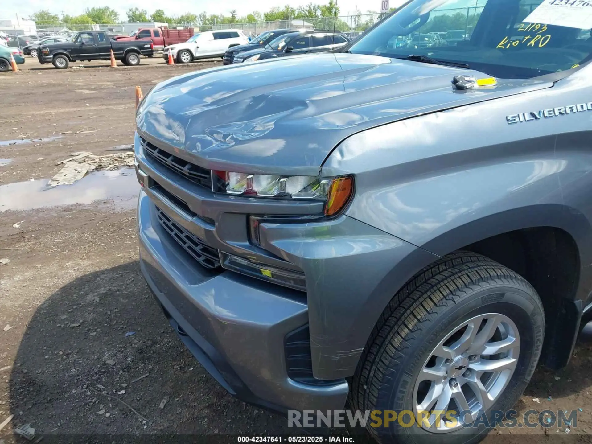 6 Photograph of a damaged car 1GCRYEED9LZ347514 CHEVROLET SILVERADO 1500 2020