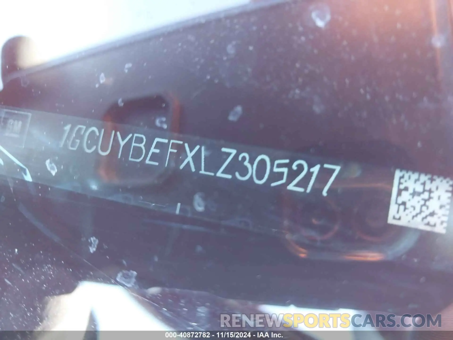 9 Photograph of a damaged car 1GCUYBEFXLZ305217 CHEVROLET SILVERADO 1500 2020