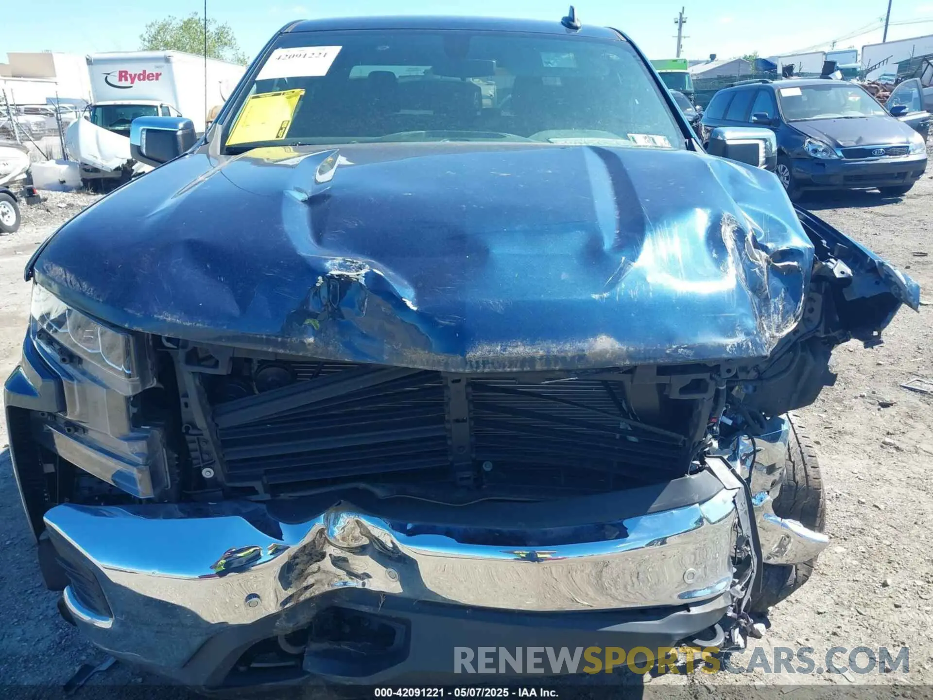 12 Photograph of a damaged car 1GCUYDED0LZ330282 CHEVROLET SILVERADO 1500 2020