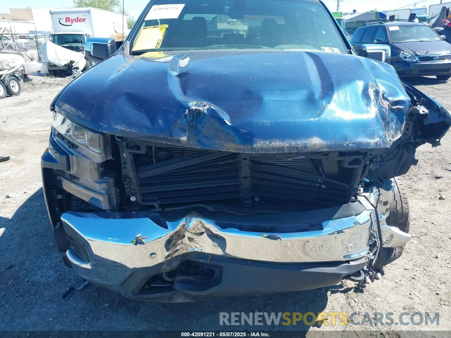 6 Photograph of a damaged car 1GCUYDED0LZ330282 CHEVROLET SILVERADO 1500 2020