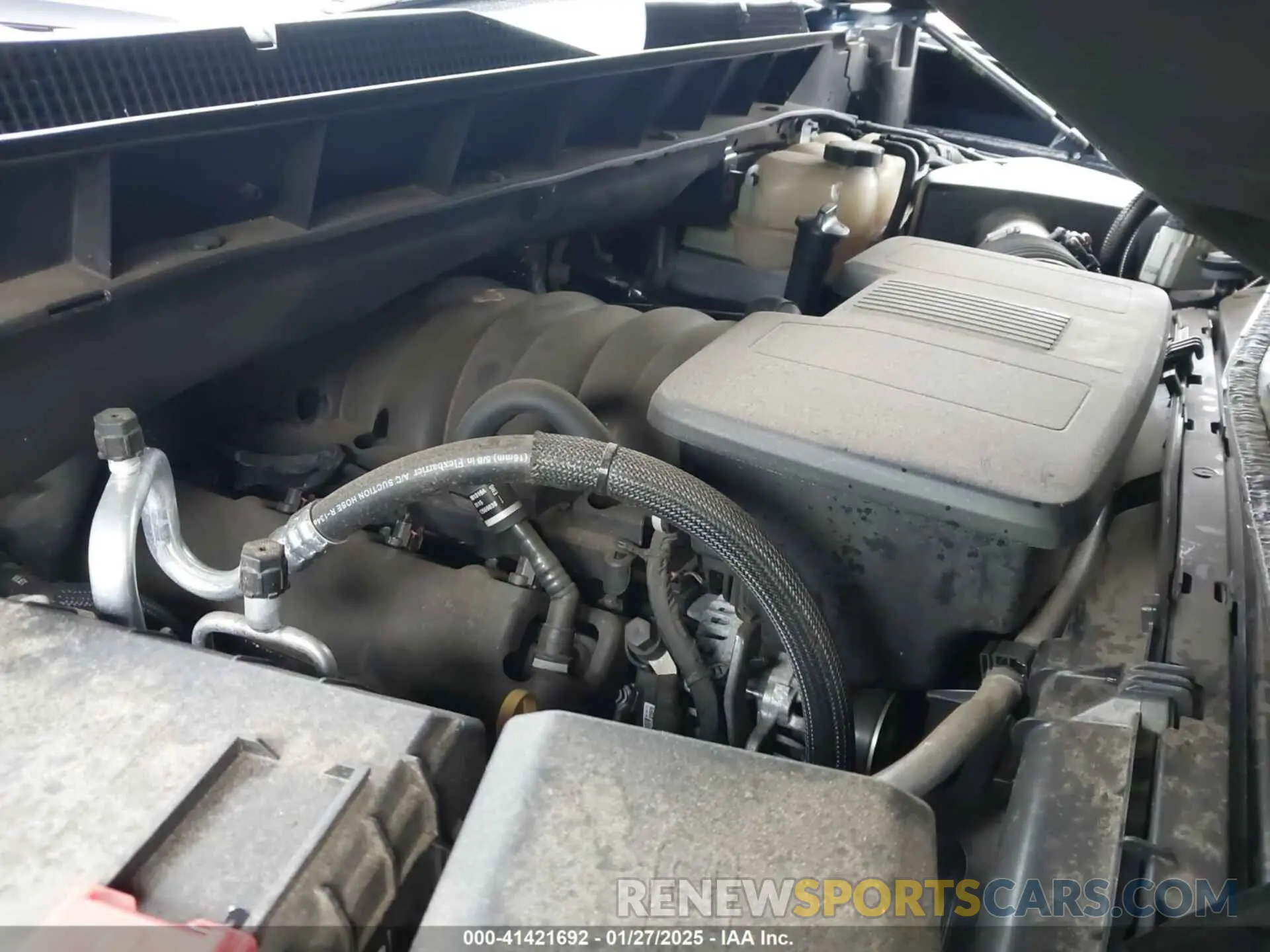 10 Photograph of a damaged car 1GCUYDED3LZ162637 CHEVROLET SILVERADO 1500 2020