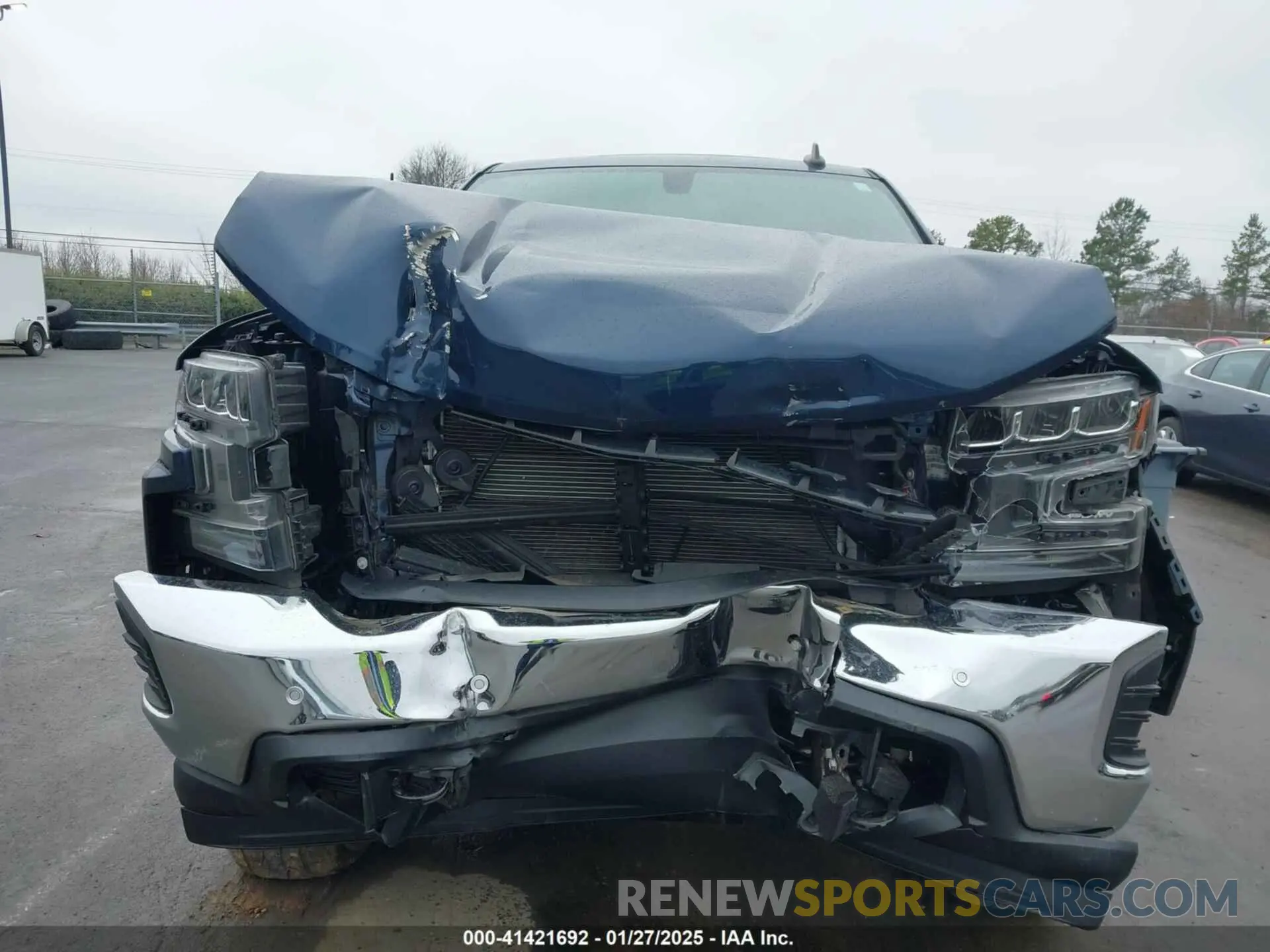 12 Photograph of a damaged car 1GCUYDED3LZ162637 CHEVROLET SILVERADO 1500 2020