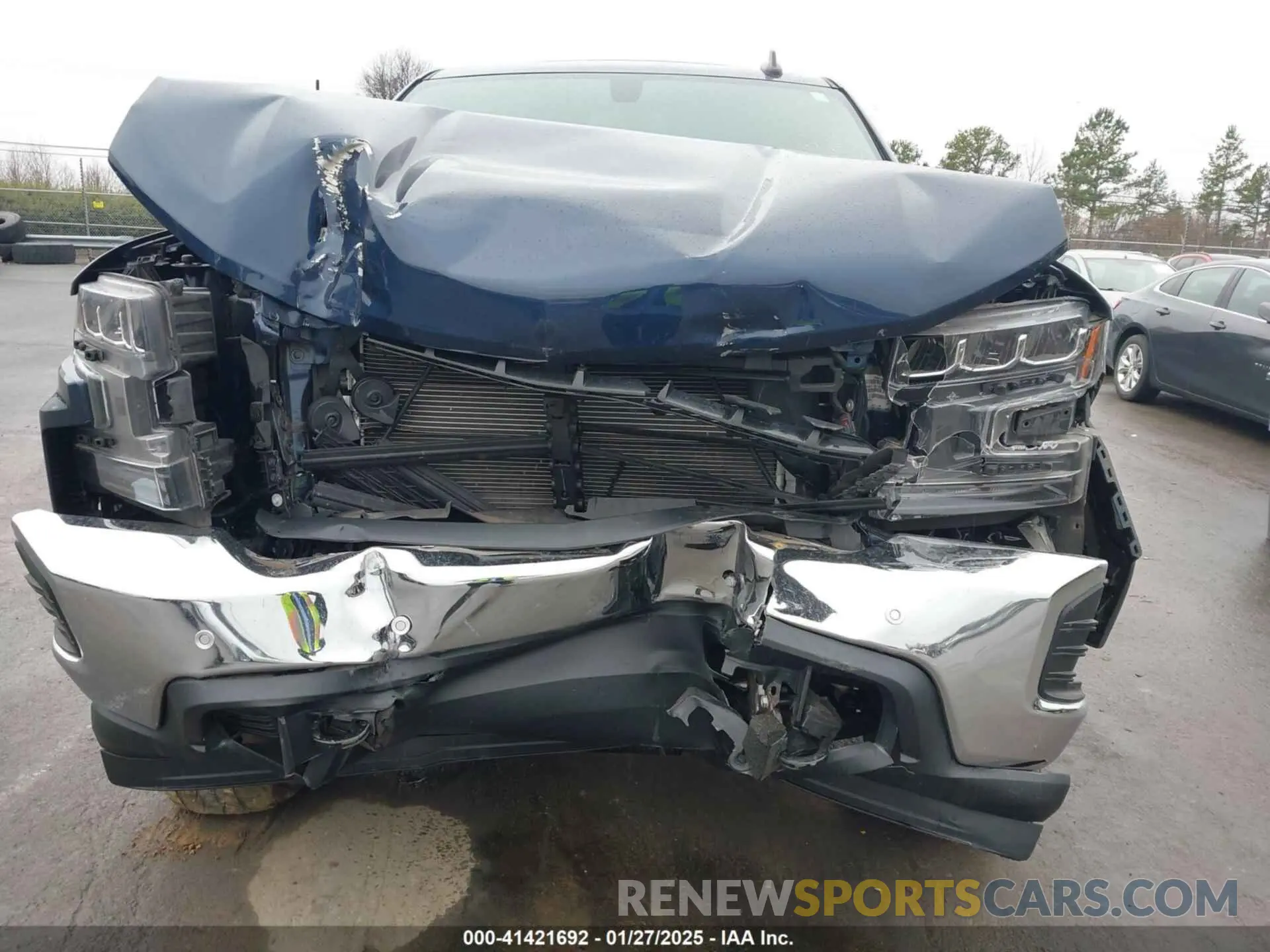 6 Photograph of a damaged car 1GCUYDED3LZ162637 CHEVROLET SILVERADO 1500 2020