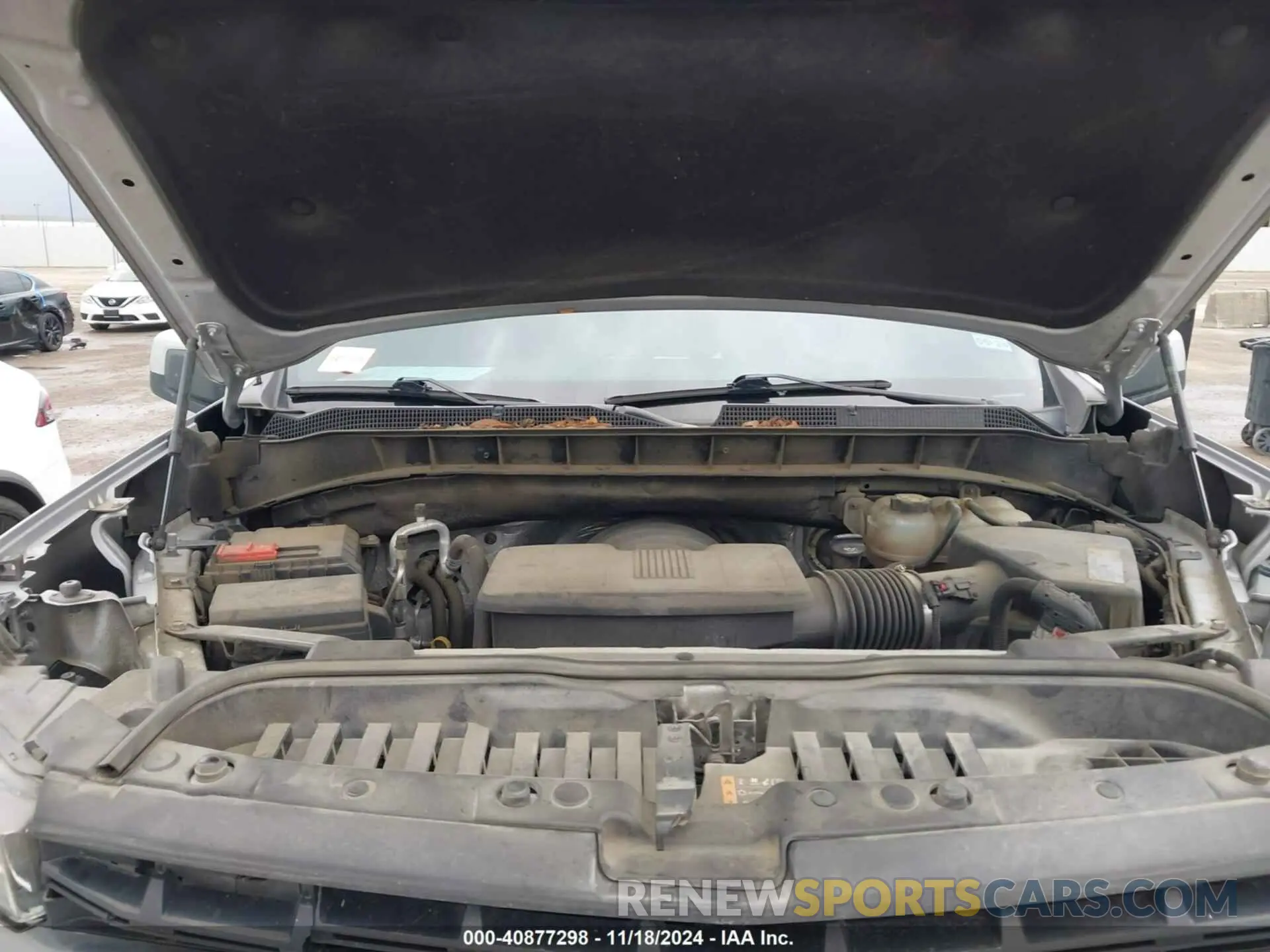10 Photograph of a damaged car 1GCUYDED6LZ170344 CHEVROLET SILVERADO 1500 2020