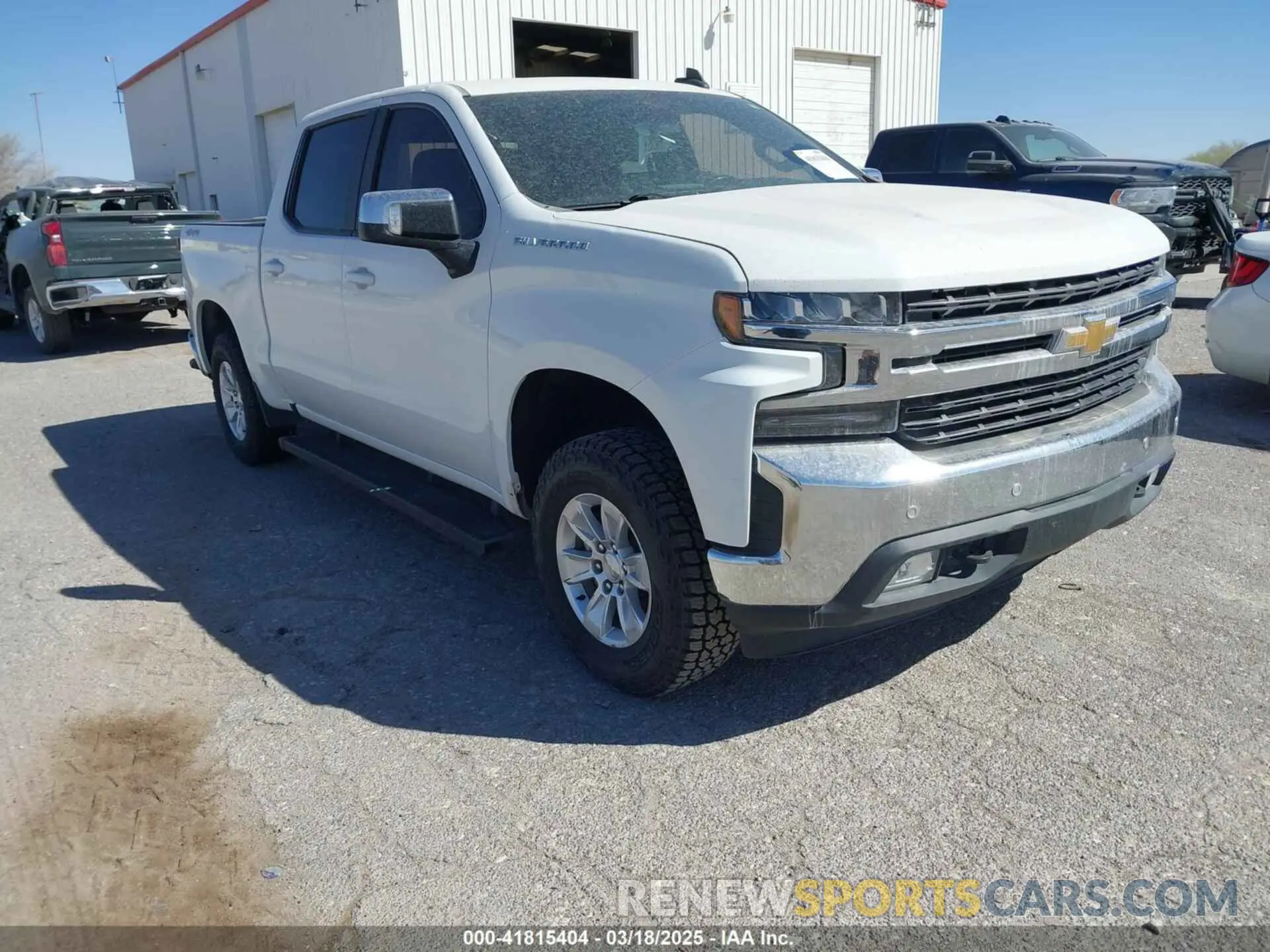 1 Photograph of a damaged car 1GCUYDED7LZ137028 CHEVROLET SILVERADO 1500 2020