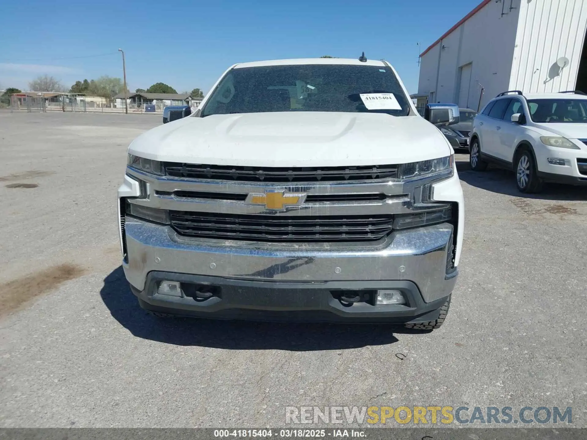 10 Photograph of a damaged car 1GCUYDED7LZ137028 CHEVROLET SILVERADO 1500 2020