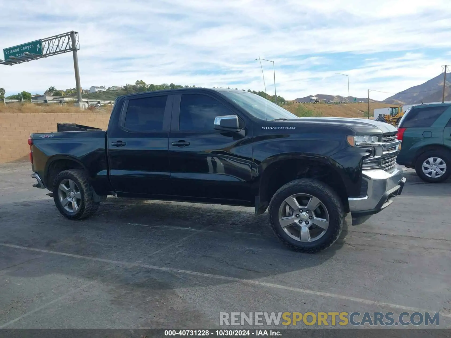 12 Photograph of a damaged car 1GCUYDEDXLZ221344 CHEVROLET SILVERADO 1500 2020