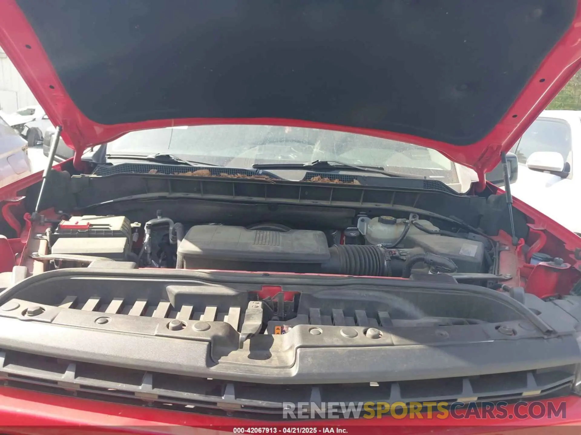 10 Photograph of a damaged car 1GCUYEEL0LZ291304 CHEVROLET SILVERADO 1500 2020