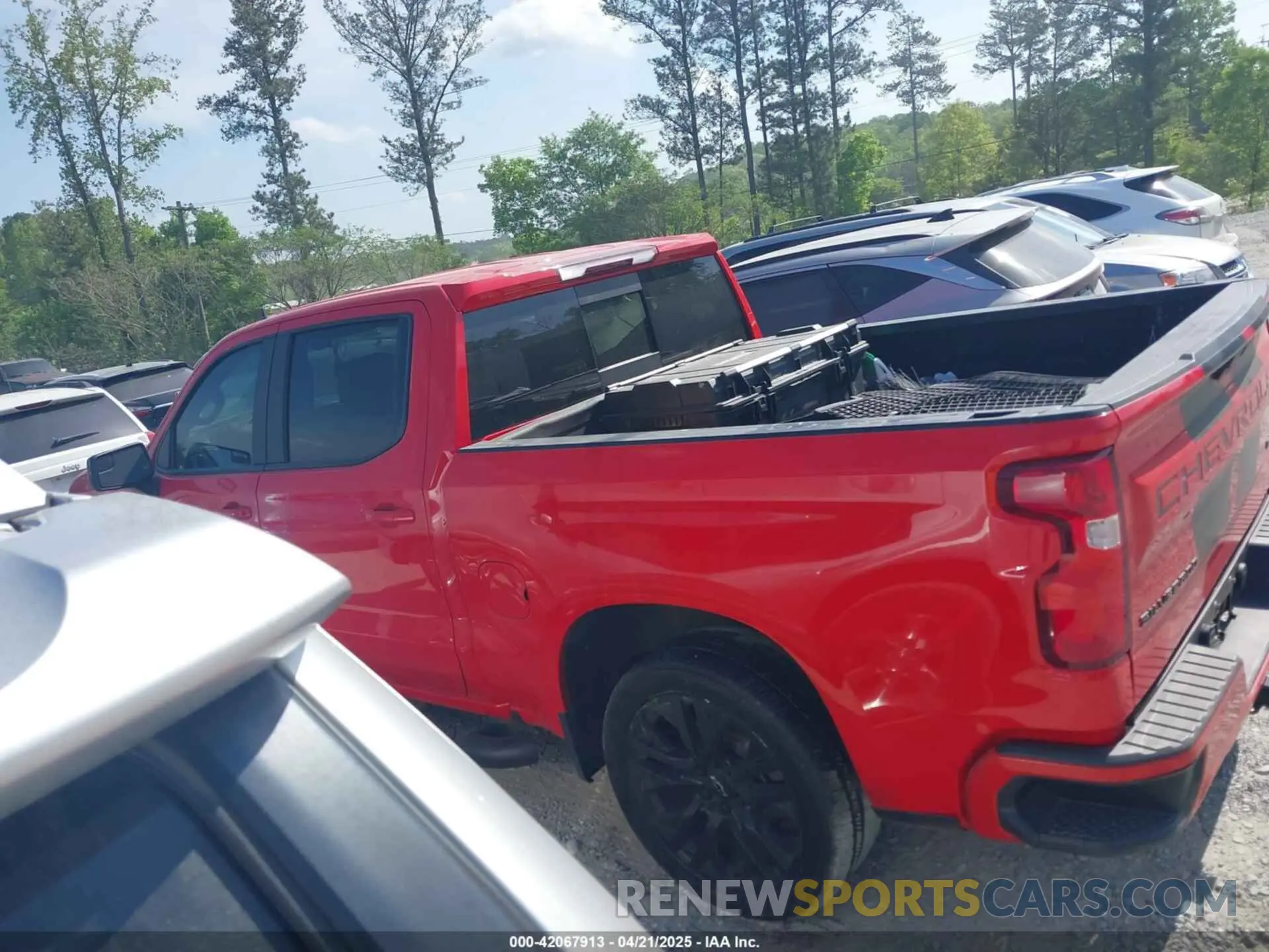 14 Photograph of a damaged car 1GCUYEEL0LZ291304 CHEVROLET SILVERADO 1500 2020