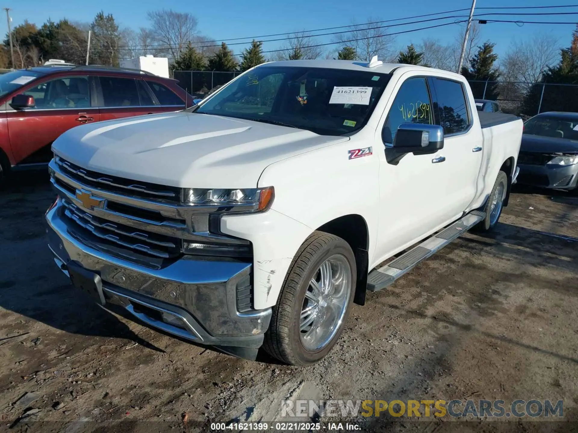 2 Photograph of a damaged car 1GCUYGEDXLZ177976 CHEVROLET SILVERADO 1500 2020