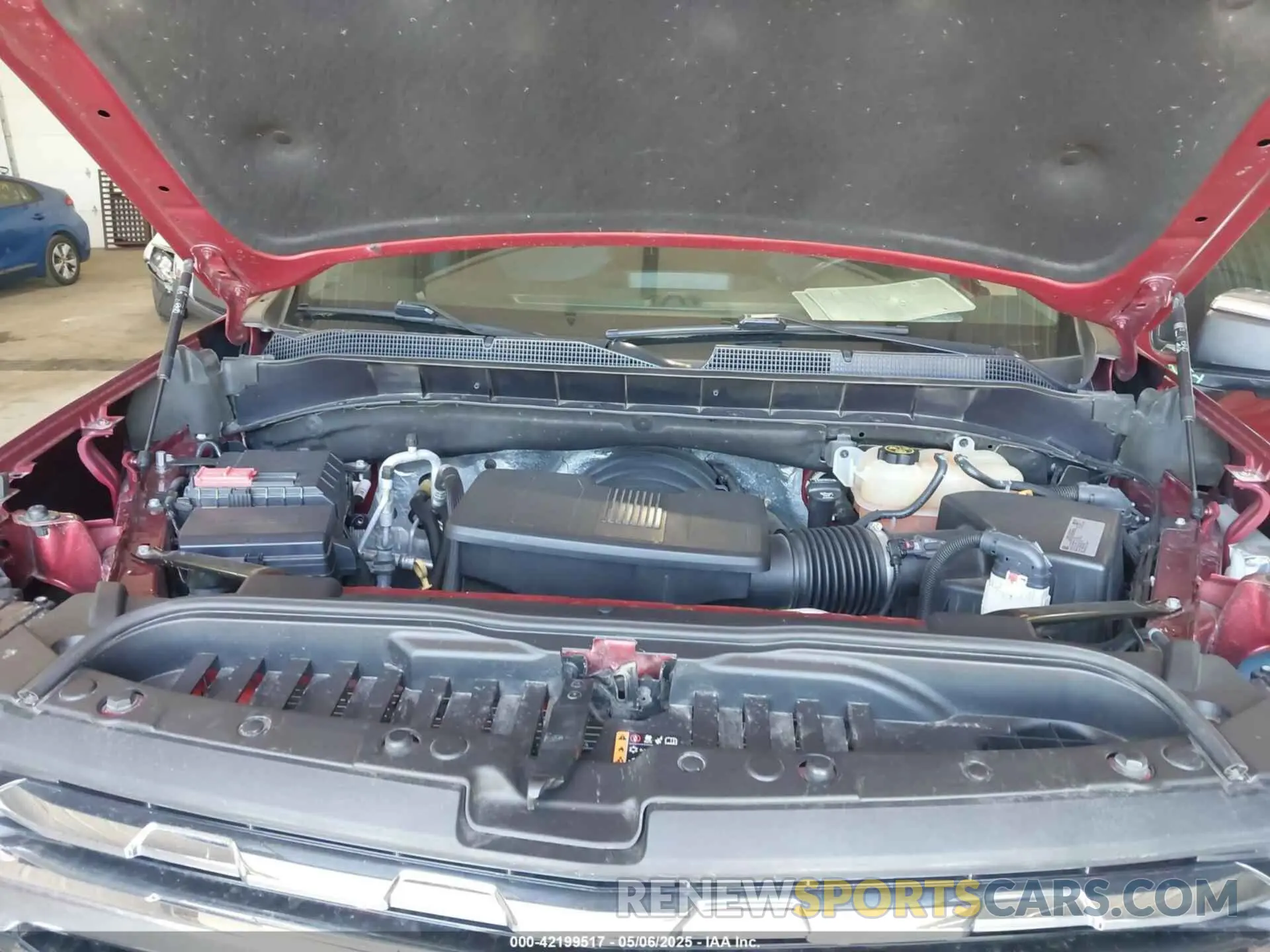 10 Photograph of a damaged car 1GCUYGEL8LZ126273 CHEVROLET SILVERADO 1500 2020