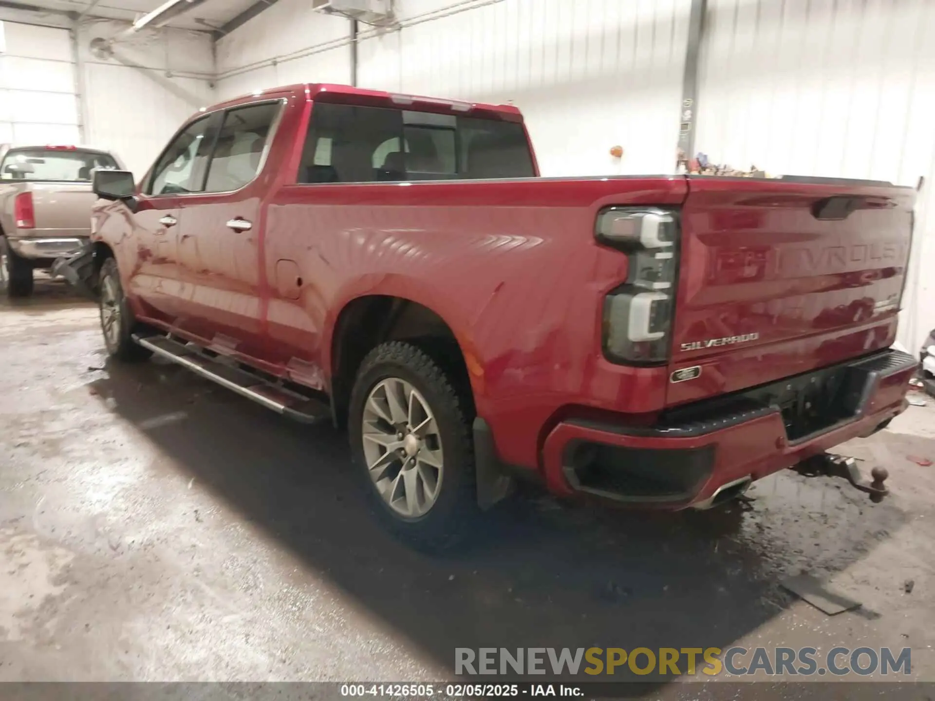 3 Photograph of a damaged car 1GCUYHED2LZ230692 CHEVROLET SILVERADO 1500 2020