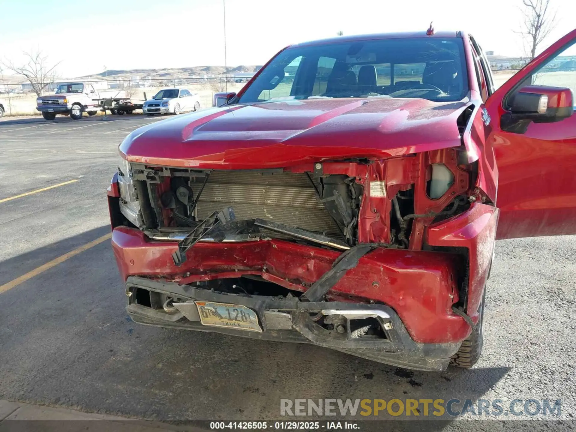 6 Photograph of a damaged car 1GCUYHED2LZ230692 CHEVROLET SILVERADO 1500 2020