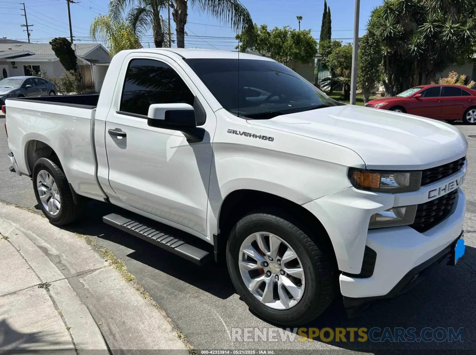 1 Photograph of a damaged car 3GCNWAEF7LG408051 CHEVROLET SILVERADO 1500 2020