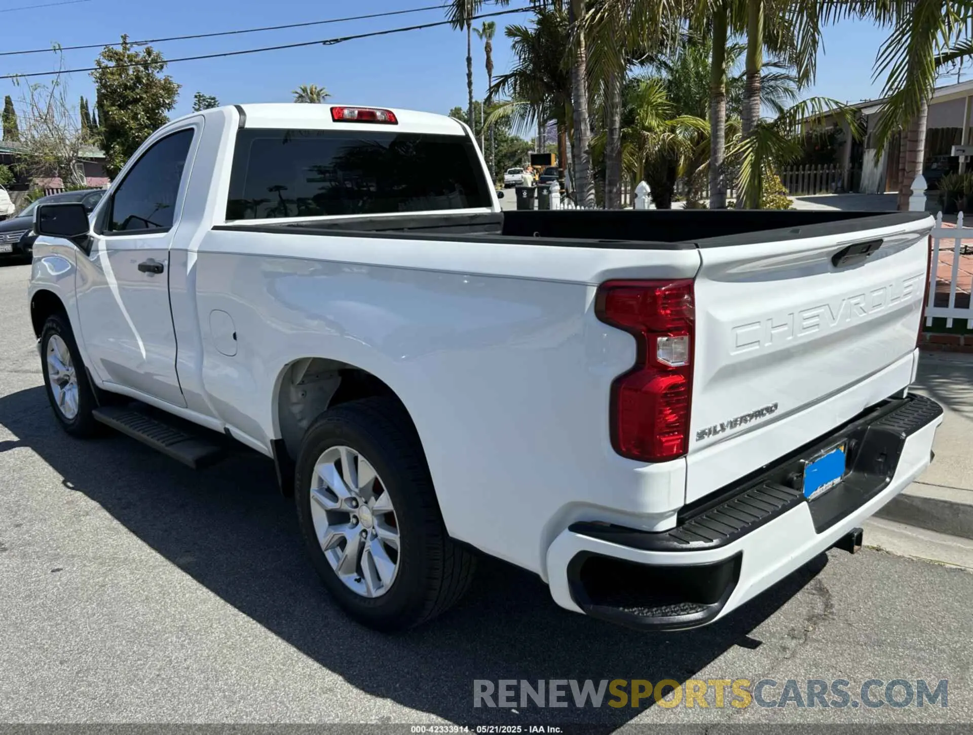 3 Photograph of a damaged car 3GCNWAEF7LG408051 CHEVROLET SILVERADO 1500 2020