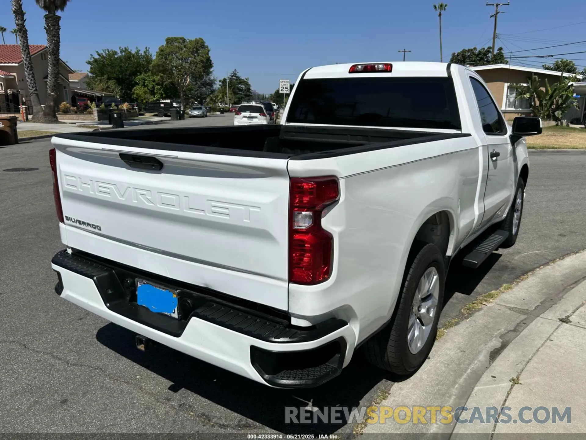 4 Photograph of a damaged car 3GCNWAEF7LG408051 CHEVROLET SILVERADO 1500 2020