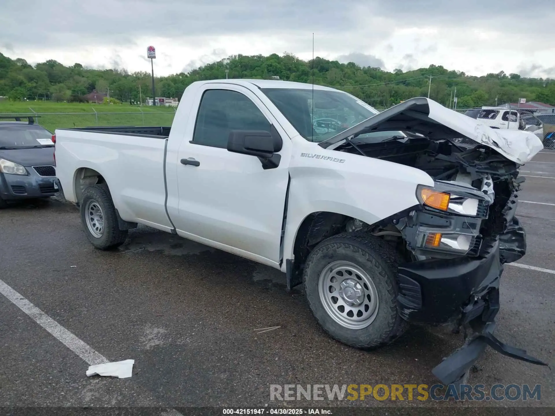 17 Photograph of a damaged car 3GCNWAEF8LG228206 CHEVROLET SILVERADO 1500 2020