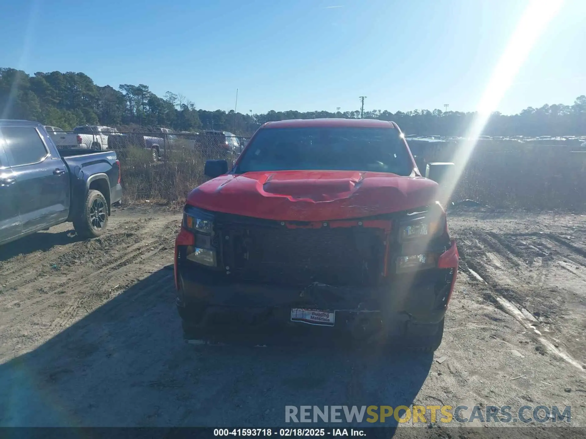 12 Photograph of a damaged car 3GCNWAEH3LG345516 CHEVROLET SILVERADO 1500 2020