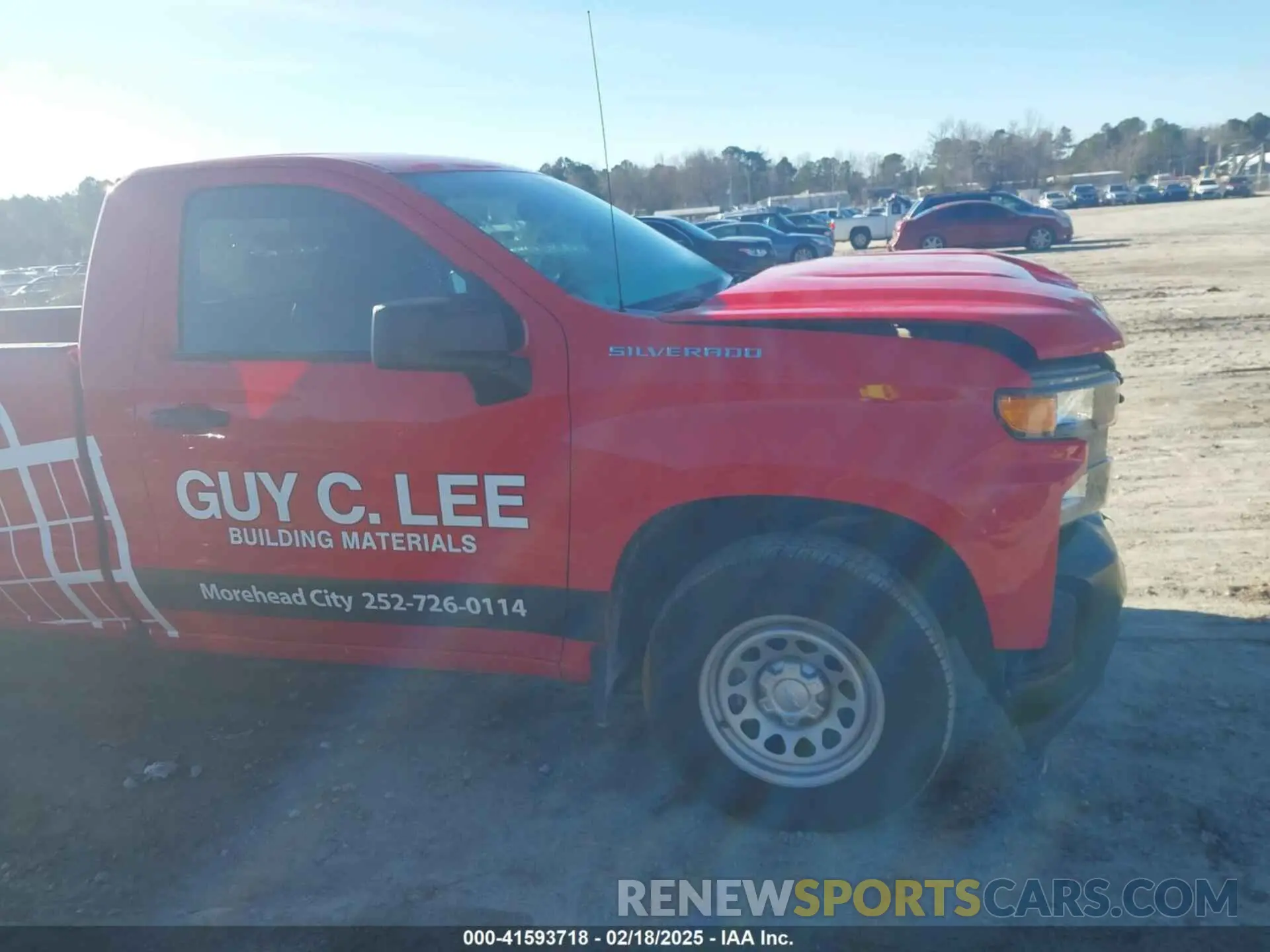13 Photograph of a damaged car 3GCNWAEH3LG345516 CHEVROLET SILVERADO 1500 2020