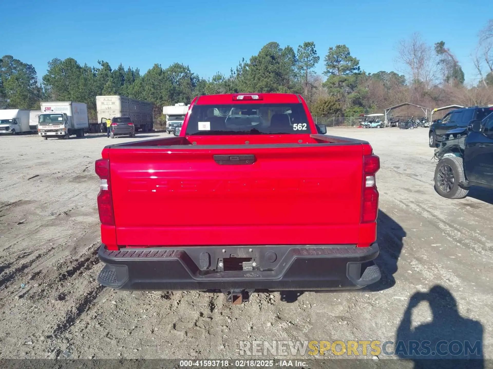 16 Photograph of a damaged car 3GCNWAEH3LG345516 CHEVROLET SILVERADO 1500 2020