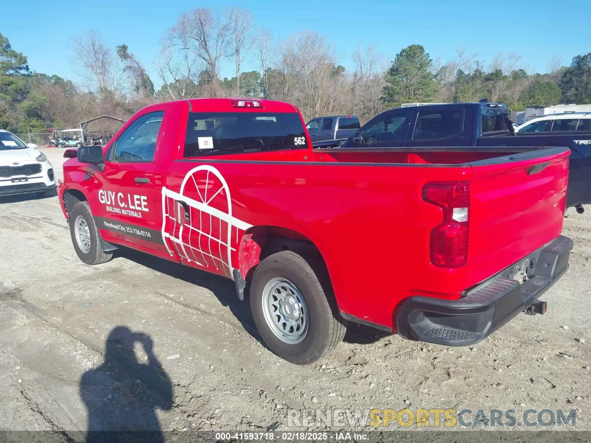3 Photograph of a damaged car 3GCNWAEH3LG345516 CHEVROLET SILVERADO 1500 2020