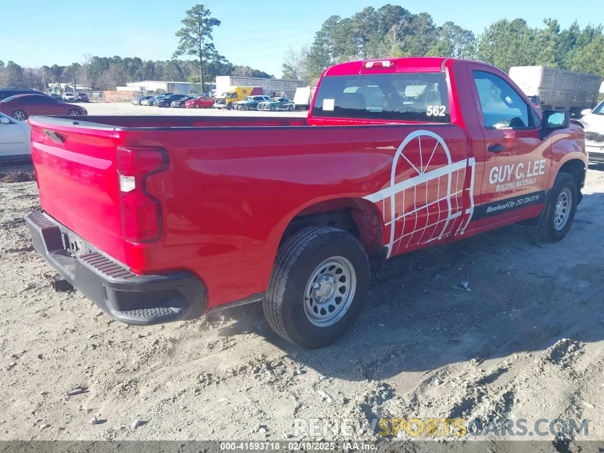 4 Photograph of a damaged car 3GCNWAEH3LG345516 CHEVROLET SILVERADO 1500 2020