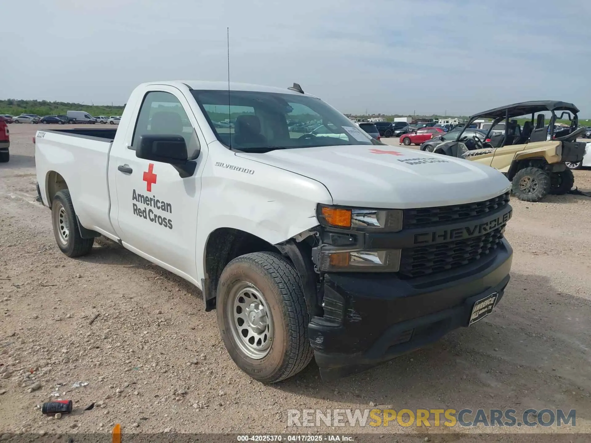 1 Photograph of a damaged car 3GCNWAEH5LG340866 CHEVROLET SILVERADO 1500 2020