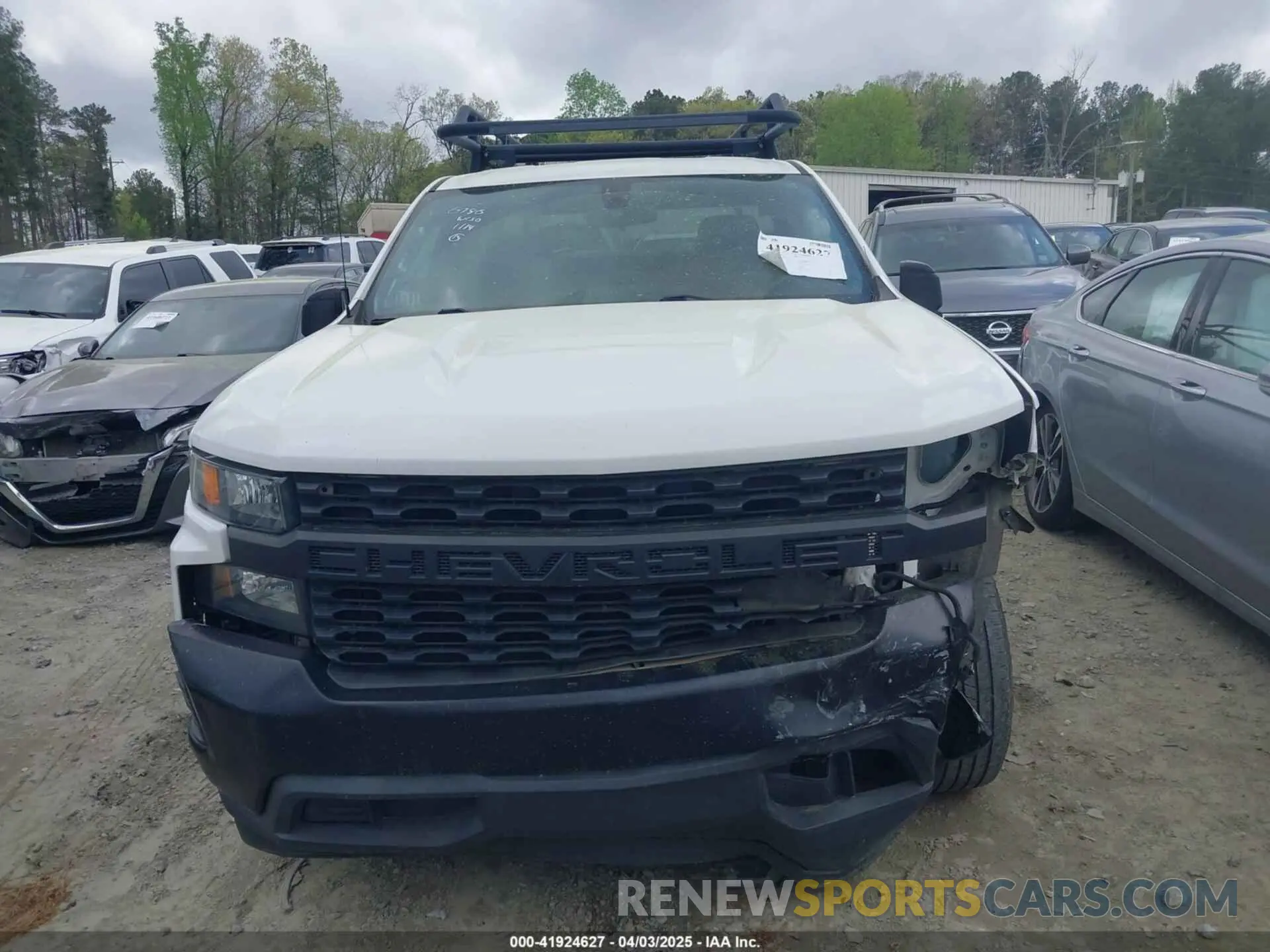12 Photograph of a damaged car 3GCNWAEH7LG110780 CHEVROLET SILVERADO 1500 2020
