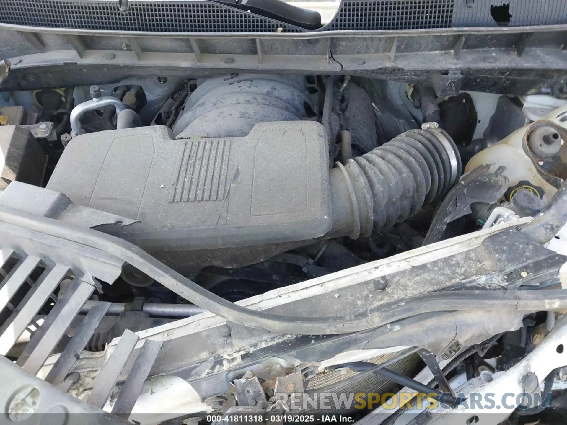 10 Photograph of a damaged car 3GCNYAEF1LG106927 CHEVROLET SILVERADO 1500 2020